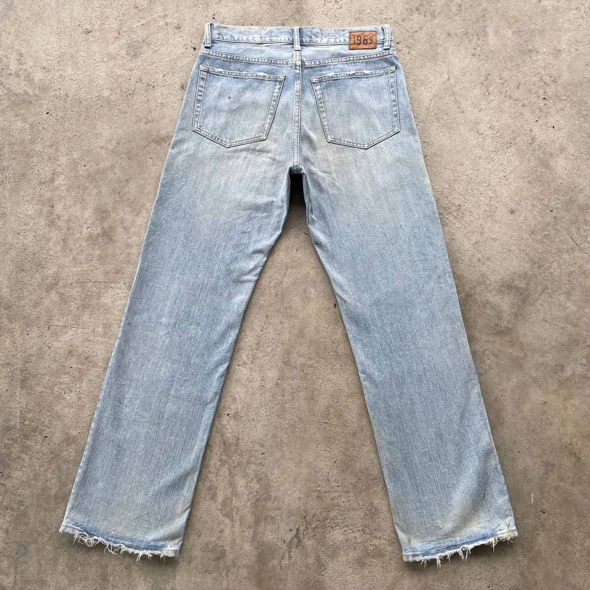 Gap W32💥 Vintage Gap 1969 Jeans Faded Denim Pants Size US 32 / EU 48 - 12 Thumbnail