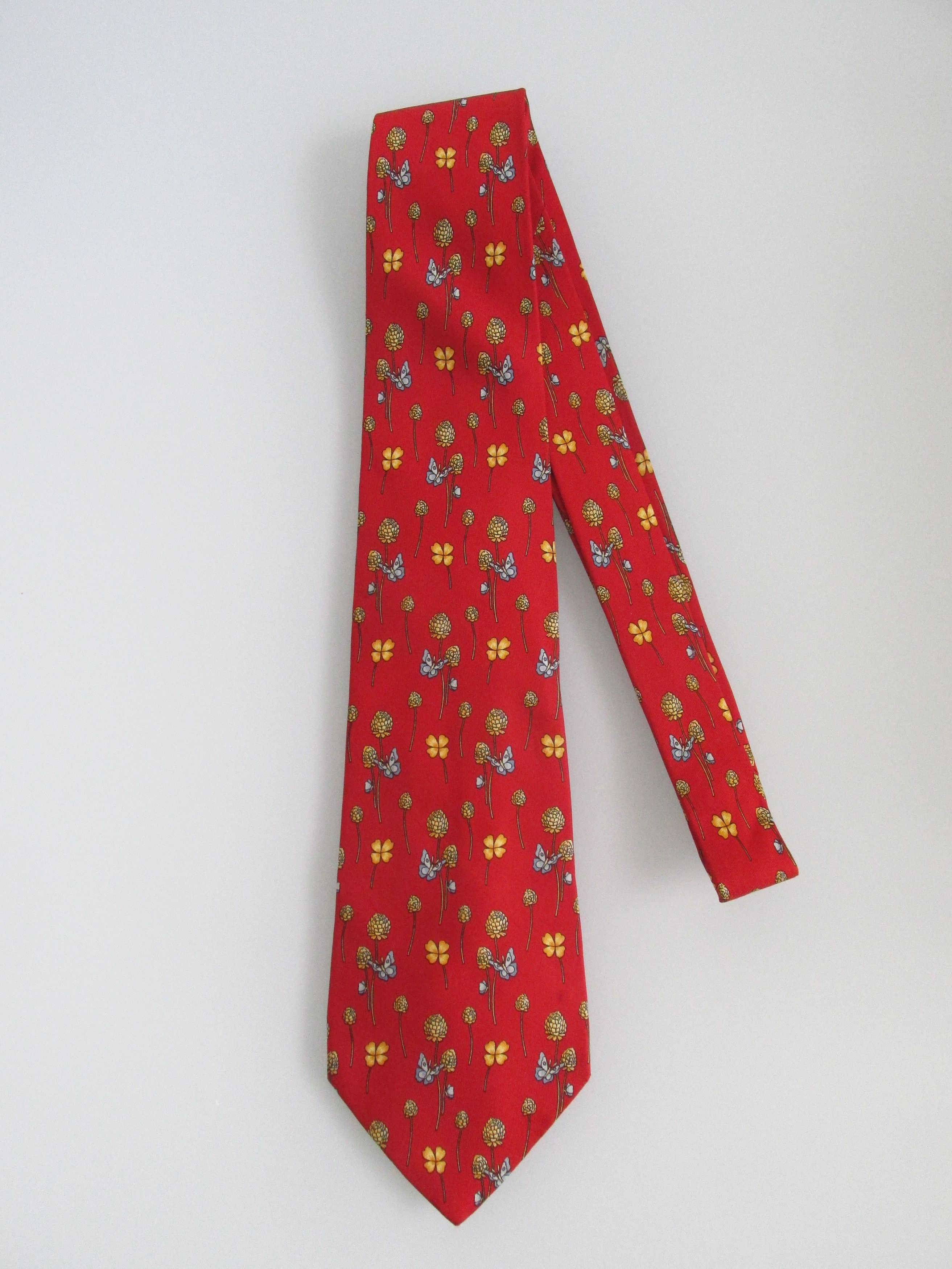 Salvatore Ferragamo Salvatore Ferragamo Men's Silk Tie Size ONE SIZE - 1 Thumbnail