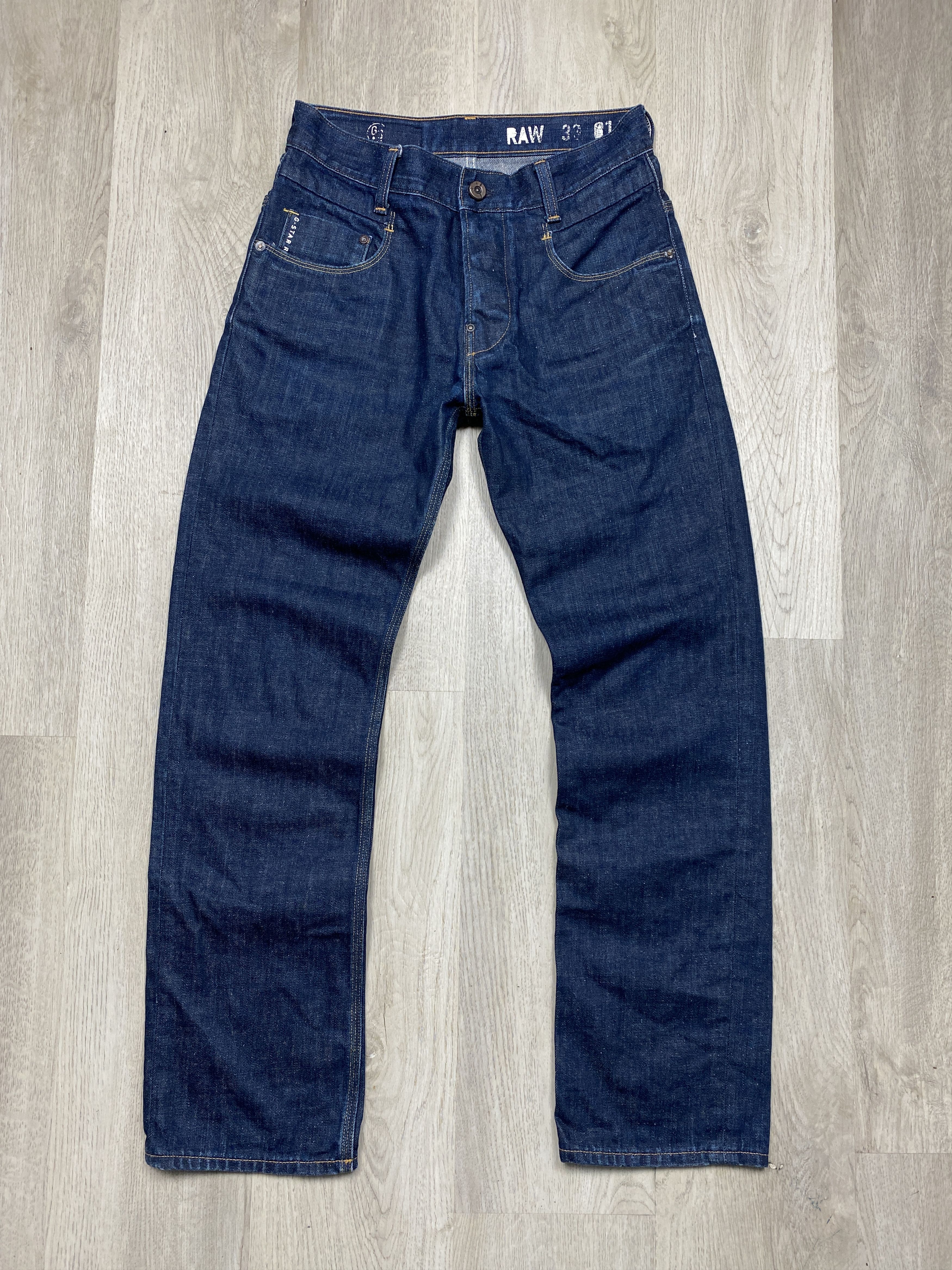 G-Star G Star Raw Vintage Mens Radar Tapered Denim Pants Jeans Size US 34 / EU 50 - 4 Thumbnail