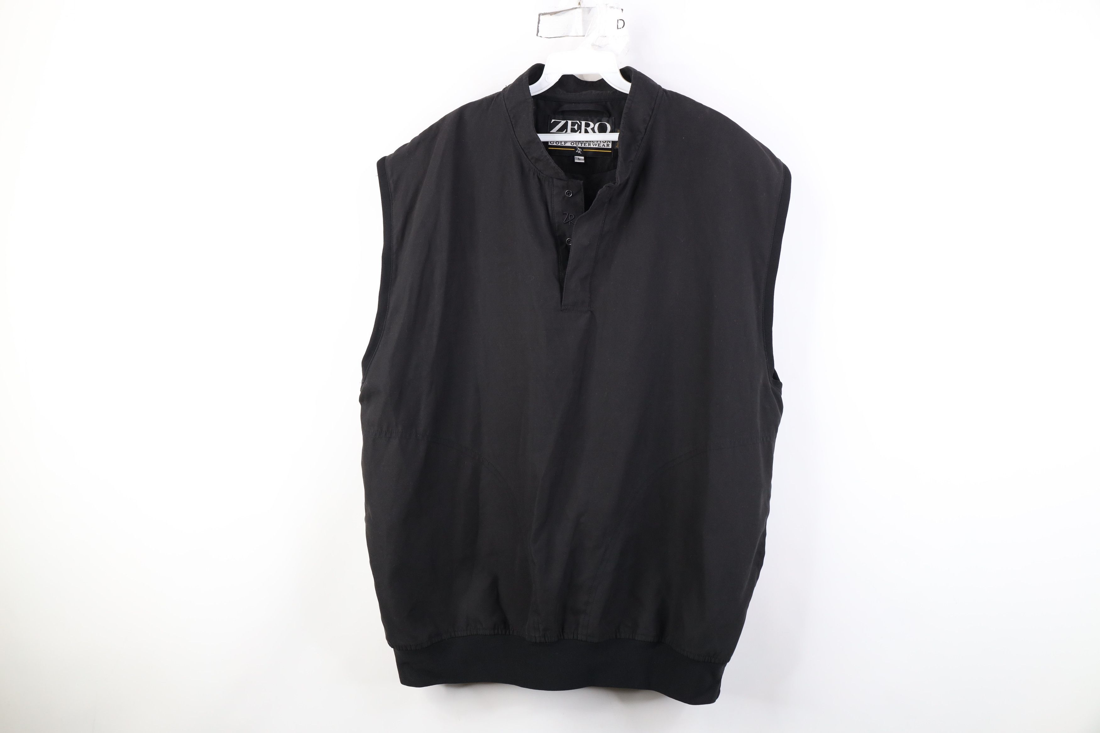 Vintage Zero Restriction Sleeveless Golf Vest Jacket Black Size US L / EU 52-54 / 3 - 1 Thumbnail