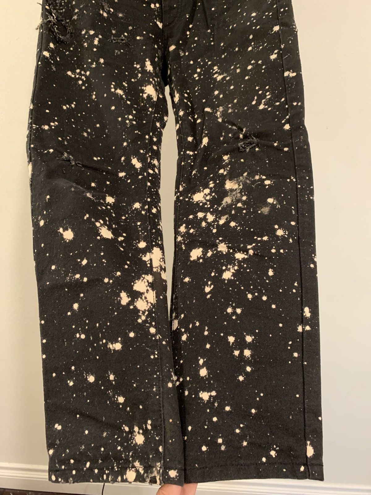 Raf Simons Sterling Ruby SR Studio x RAF SIMONS AW14 Splatter Jeans Size US 28 / EU 44 - 2 Thumbnail