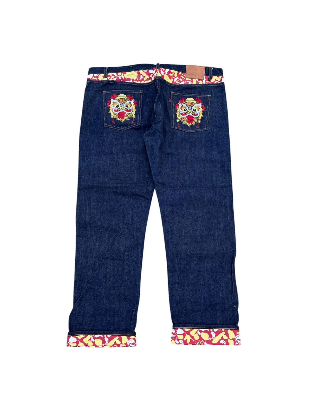 Japanese Brand HAPPY EASY ANYWAY SELVEDGE JEANS LIKE LGB STYLE Size US 44 / EU 60 - 1 Thumbnail