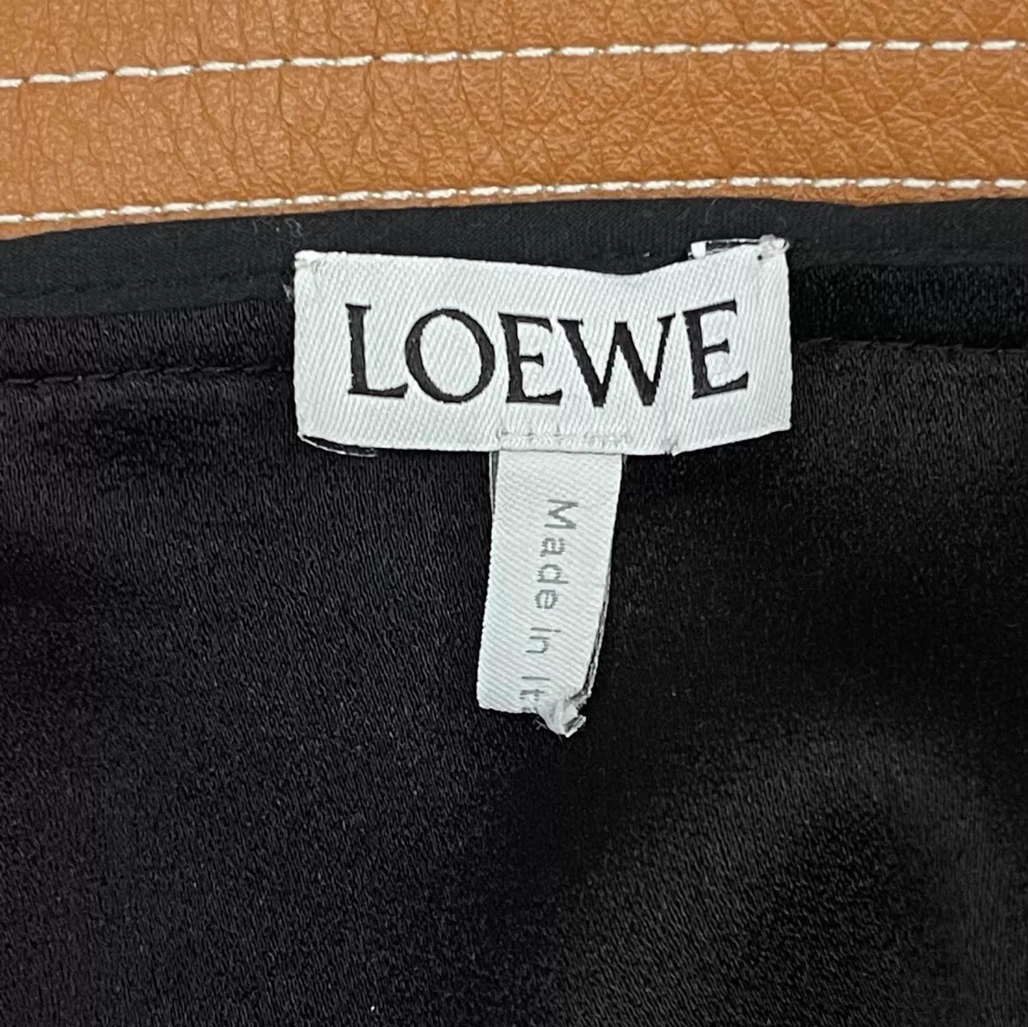 Loewe LOEWE reverse satin irregular mid-waist pleated dress 36 Size XS / US 0-2 / IT 36-38 - 5 Thumbnail