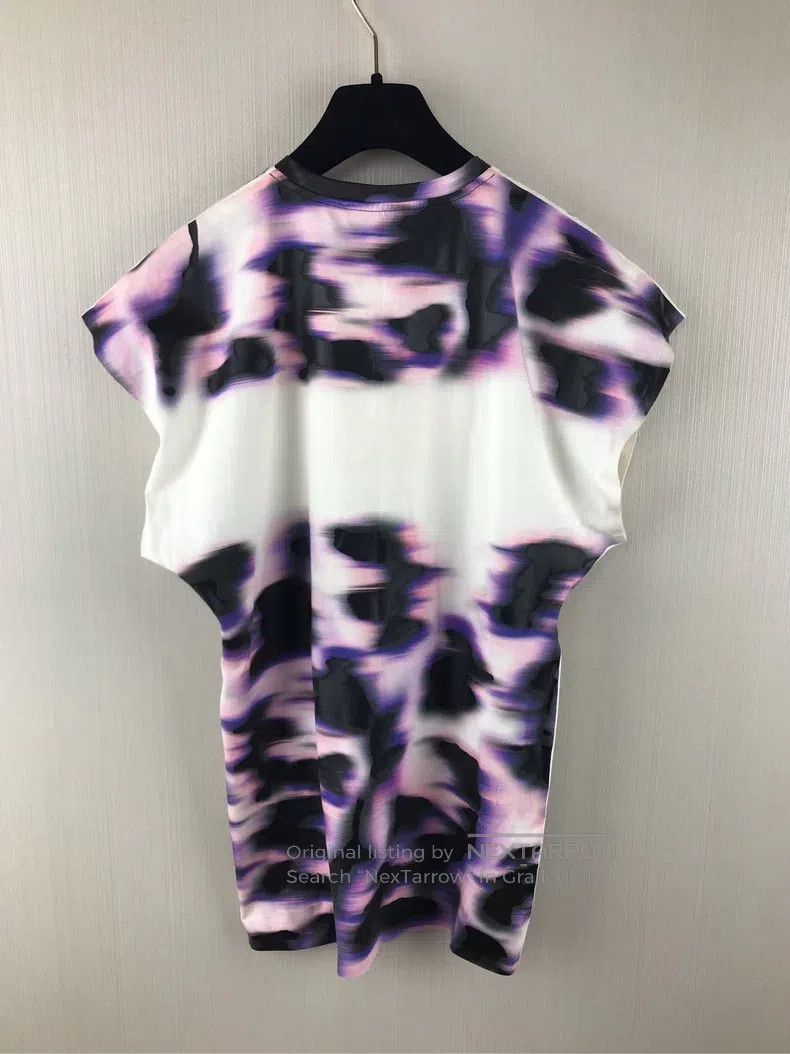 Balenciaga Balenciaga Patchwork print long-sleeved women's short-slee Size S / US 4 / IT 40 - 2 Thumbnail