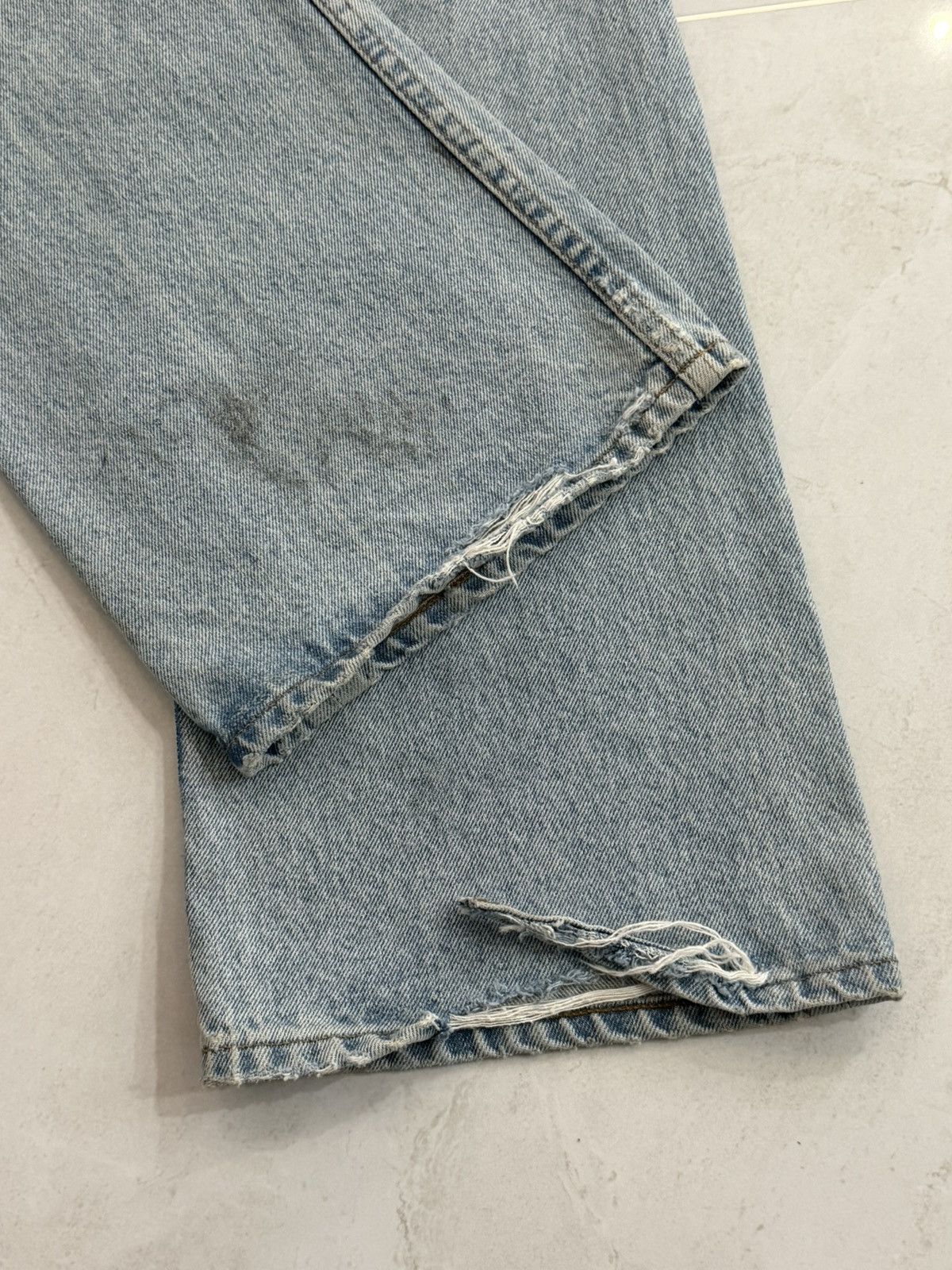 Enfants Riches Deprimes Enfants Riches Deprimes SS25 Dirty Stained Flaired Denim Size US 32 / EU 48 - 8 Thumbnail