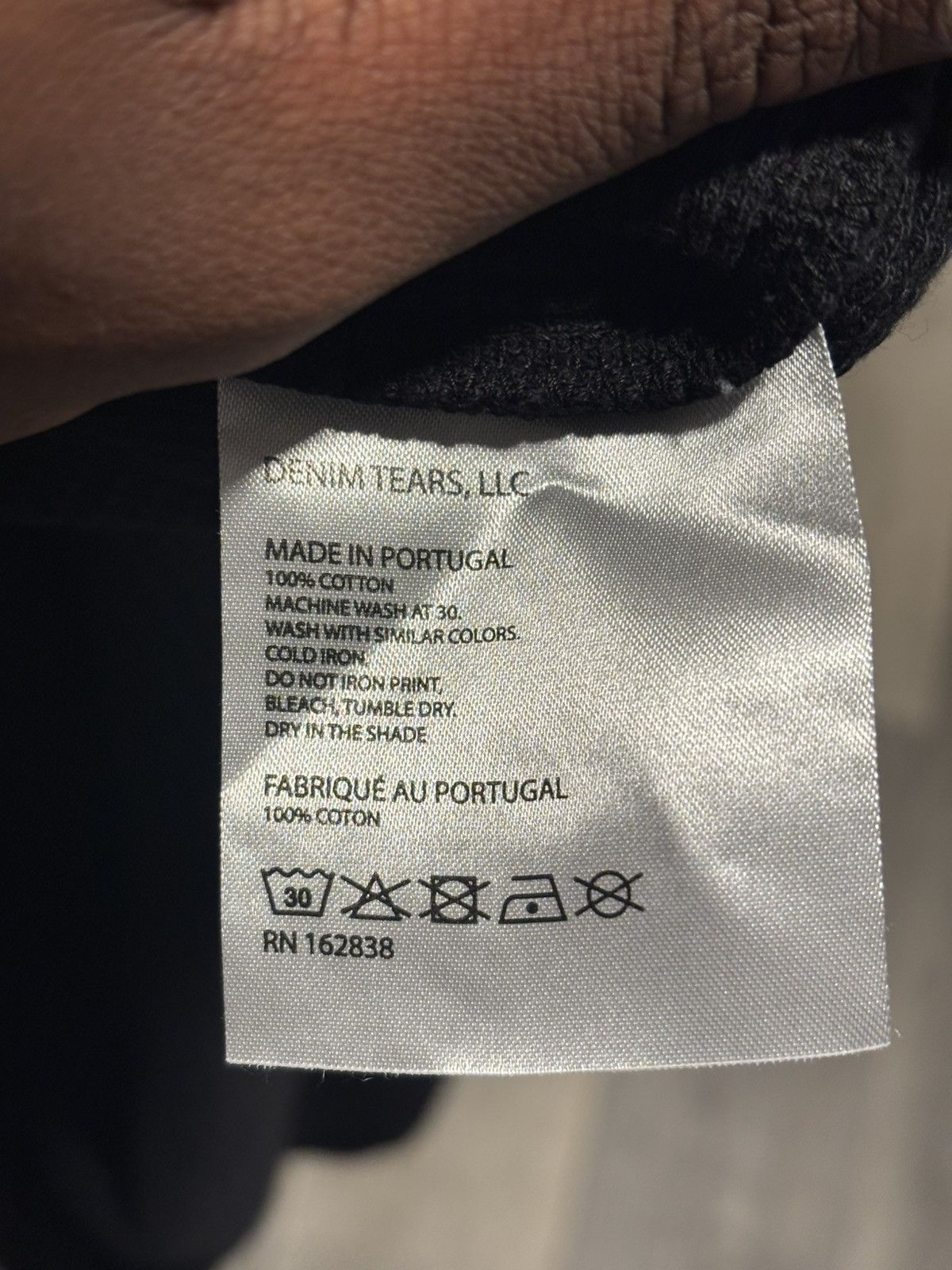 DENIM TEARS Denim Tears Cherub Black Long Sleeve Size XL Brand New Size US XL / EU 56 / 4 - 6 Thumbnail