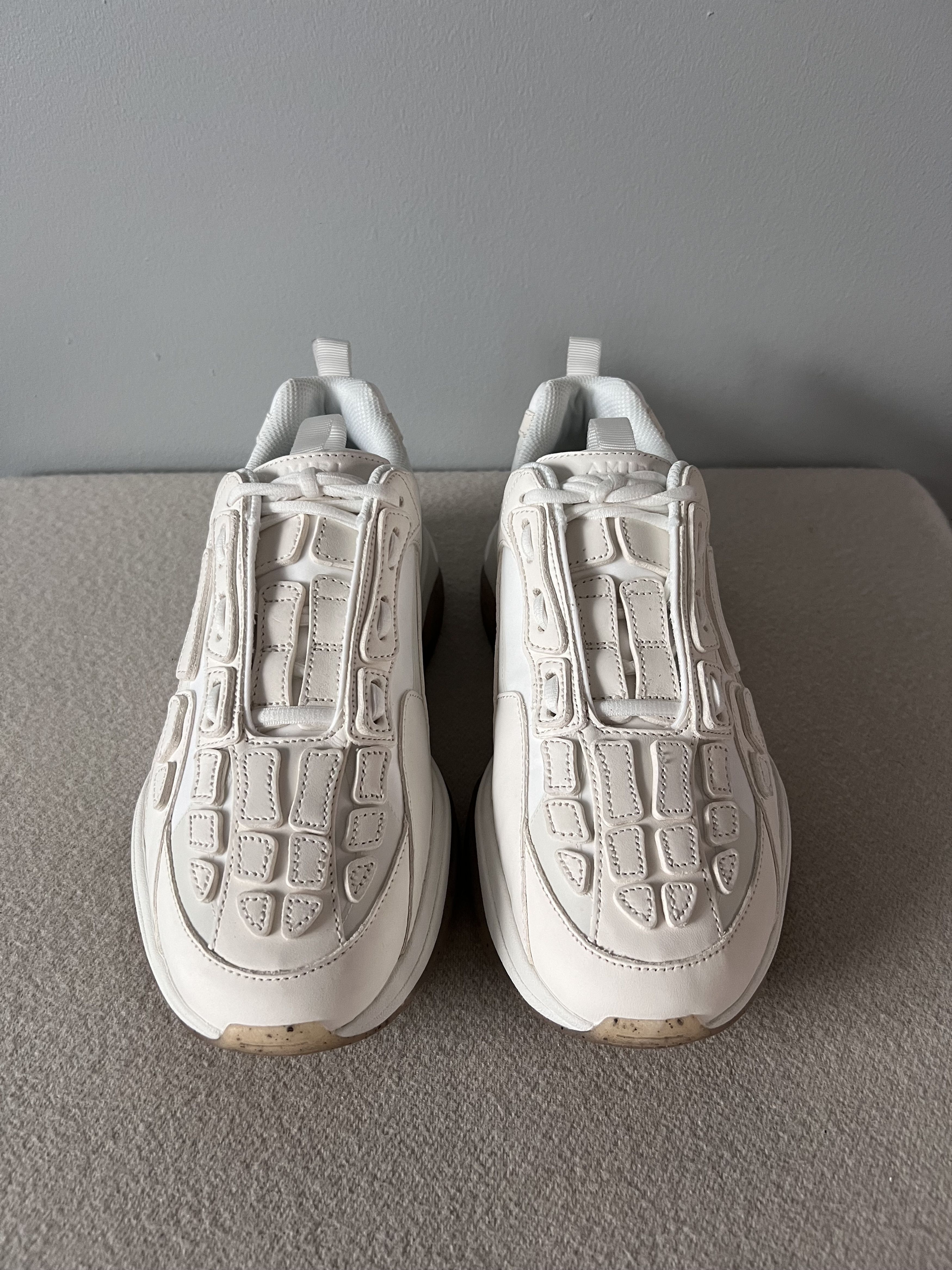 Amiri Amiri Bone Runner Sneakers in White Alabaster Size US 8 / EU 41 - 4 Thumbnail