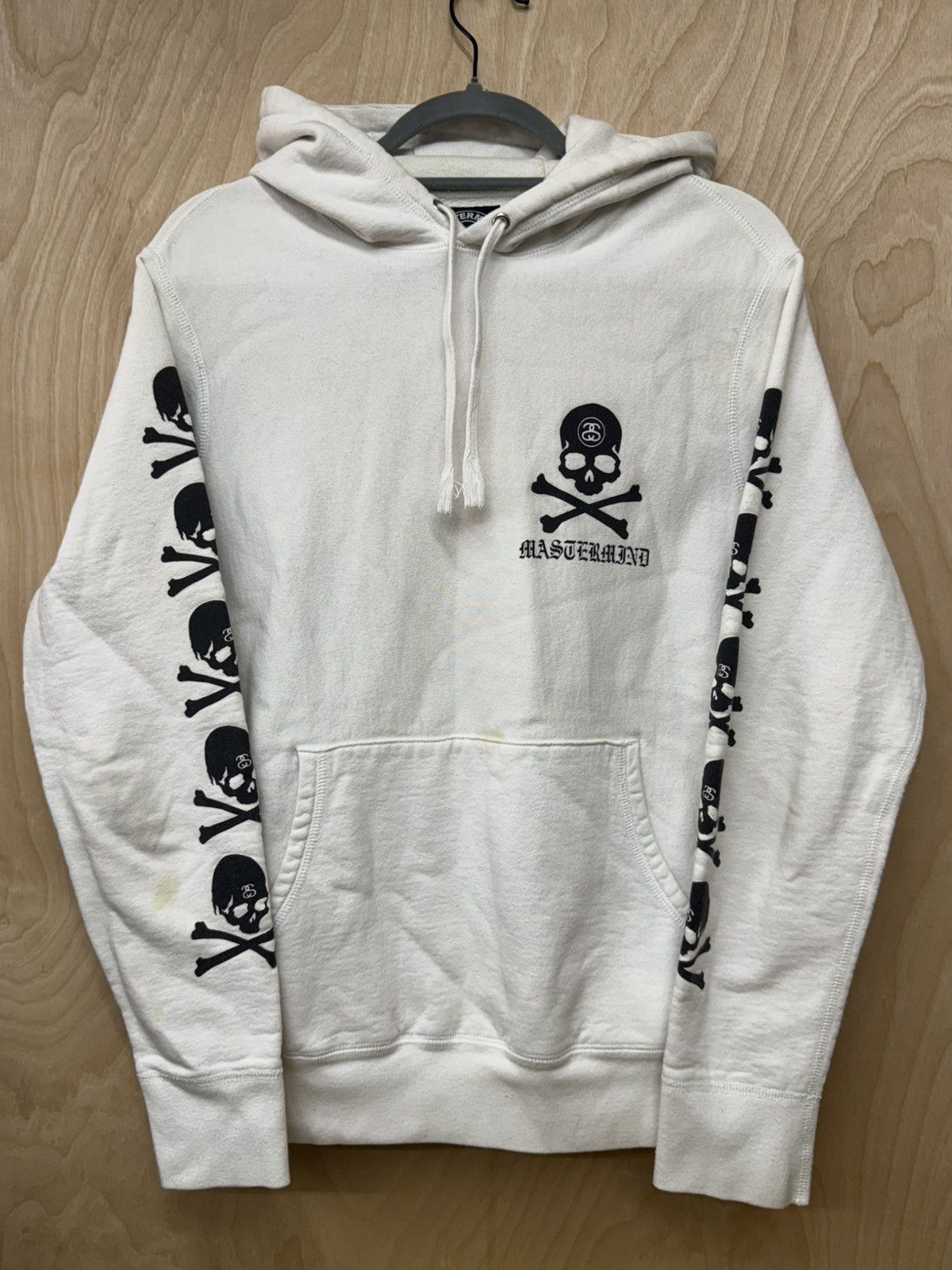 master mind × stussy hooded skull SALE* STUSSY x MASTERMIND JAPAN x LOOPWHEELER SKULL CARDIGAN