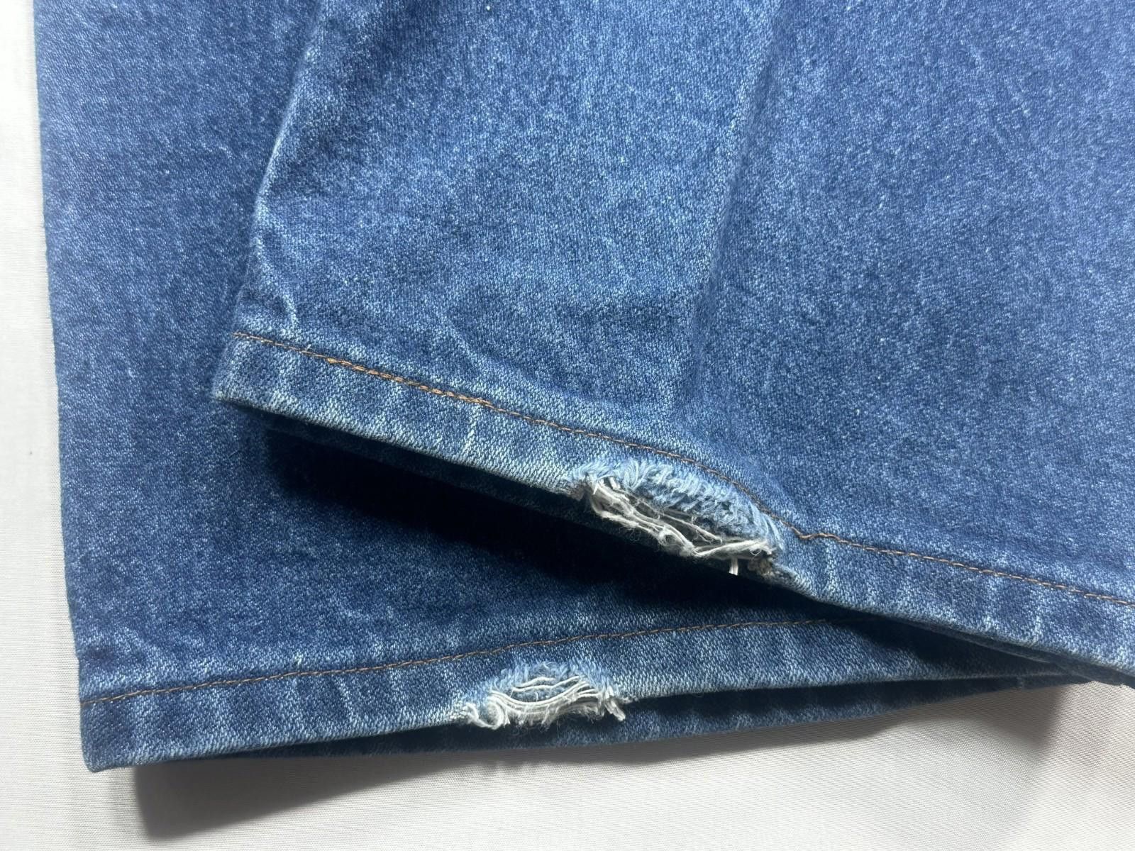 Wrangler Wrangler Straight Leg Denim Jeans Blue Men's 36/32 Size US 36 / EU 52 - 7 Thumbnail