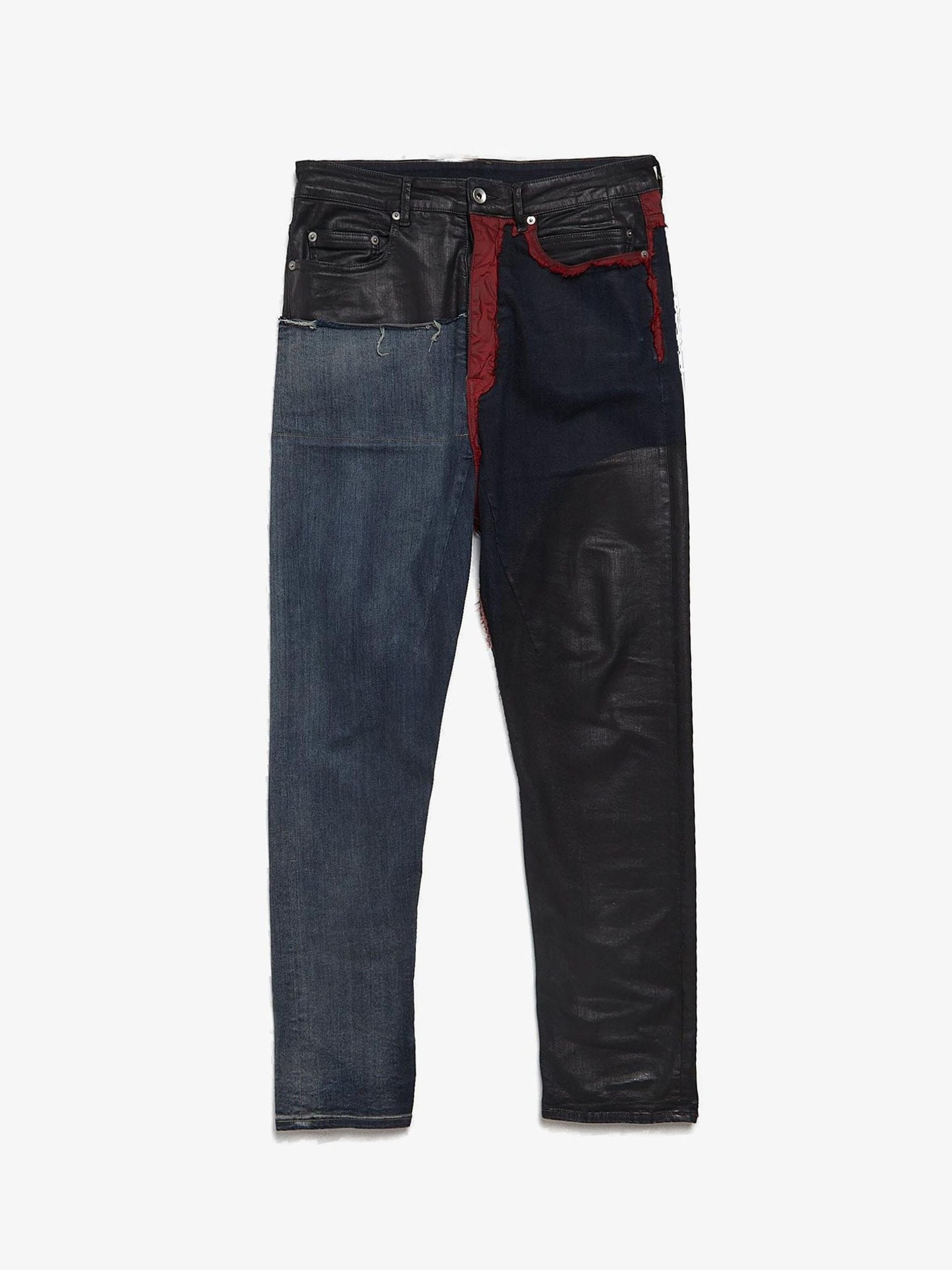 Rick Owens × Rick Owens Drkshdw [NEW] Collapse Cut Jeans - Made in