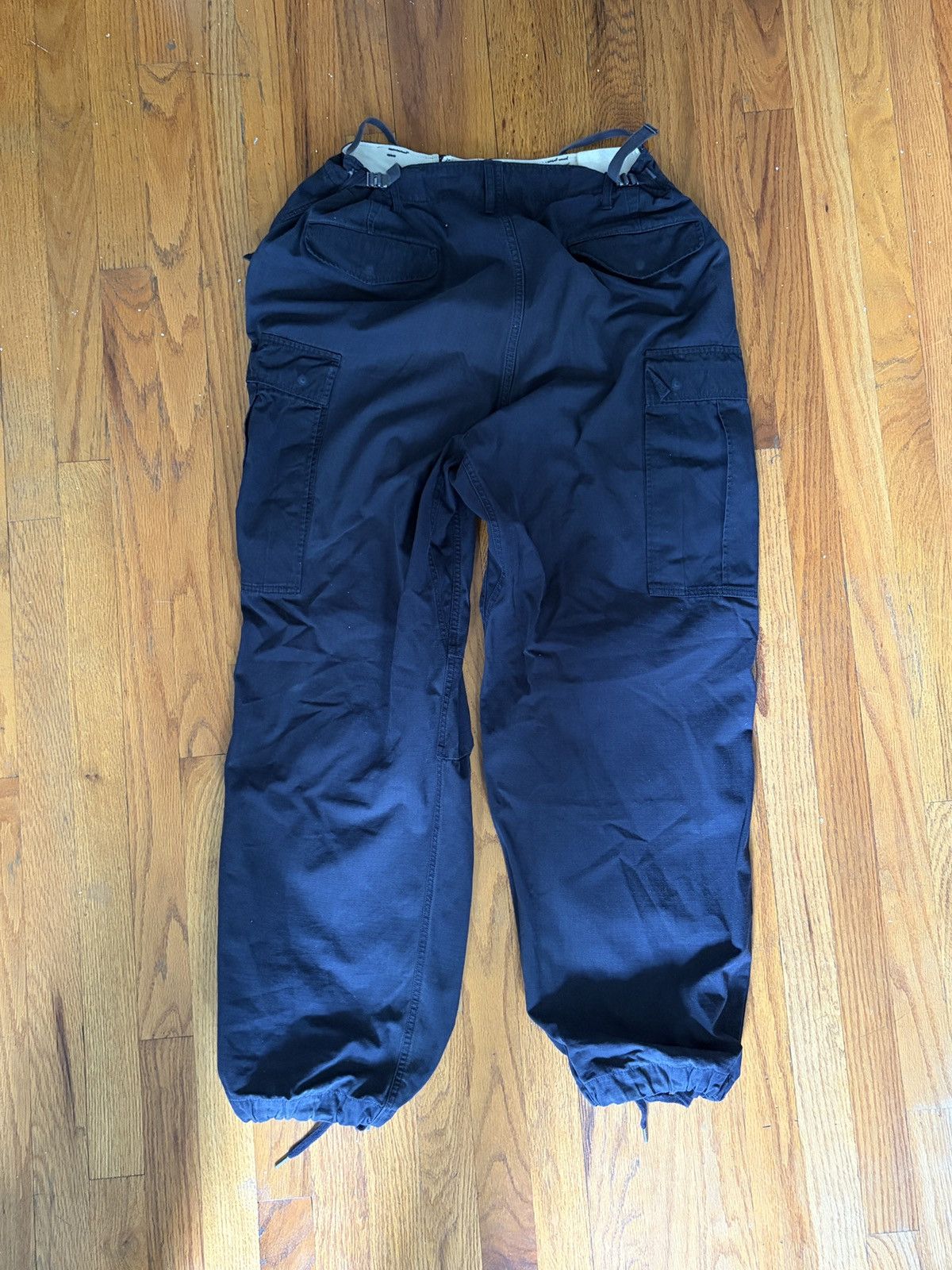 Nanamica Nanamica Navy Ripstop Cargo Pants Size US 36 / EU 52 - 2 Thumbnail
