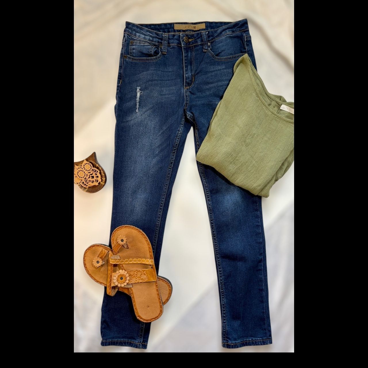 Joe's Joes jeans dark size 14 Girls Size 36" / US 14 / IT 50 - 2 Thumbnail