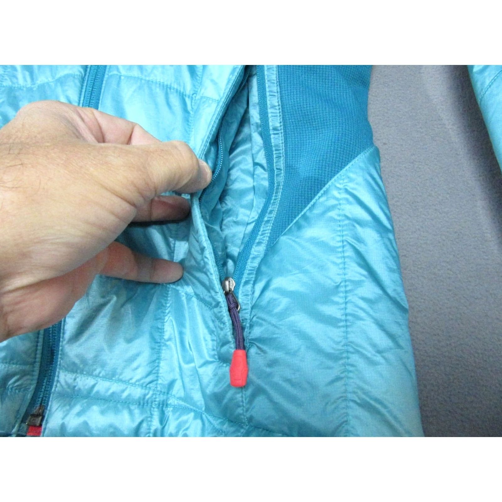 Mountain Hardwear Mountain Hardwear Jacket Womens Small Blue Puffer Thermal Elite Softshell Full Zip Outdoor Size S / US 4 / IT 40 - 6 Thumbnail