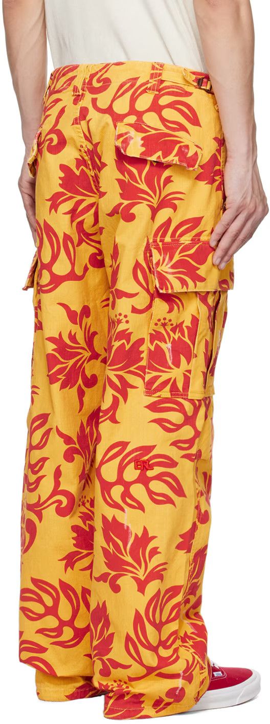 ERL o1y0125 Cargo Pant in Yellow/Red Size US 30 / EU 46 - 3 Thumbnail