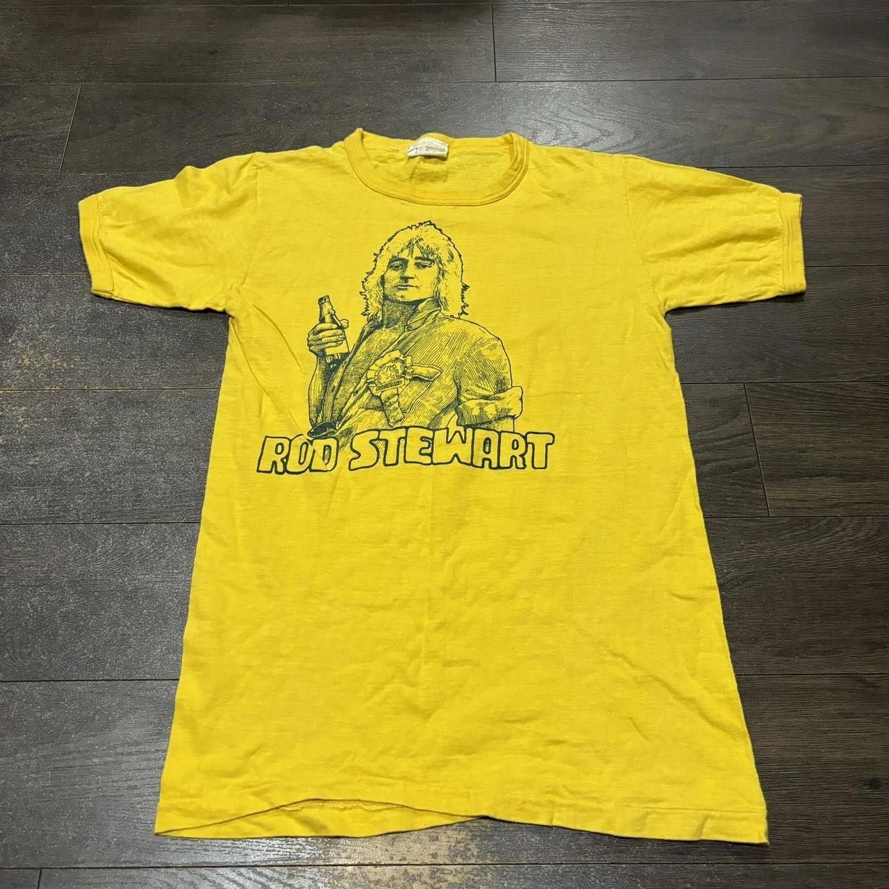 Designer Vintage Rod Stewart T Shirt 70s Small Size US S / EU 44-46 / 1 - 3 Thumbnail