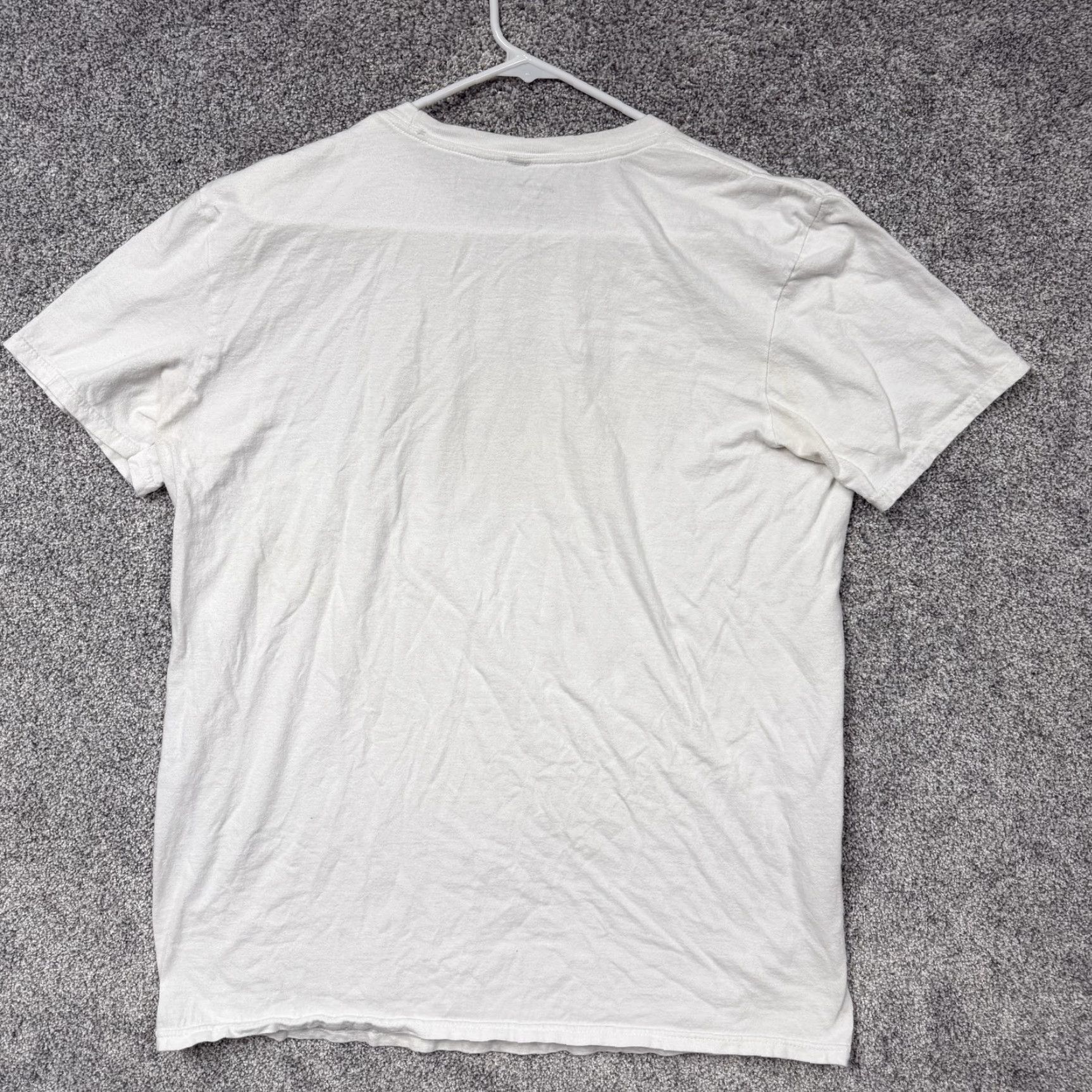 Hard Rock Cafe Hard Rock Shirt Mens Large White Atlantic City Hotel Casino Graphic Souvenir Tee Size US L / EU 52-54 / 3 - 6 Thumbnail