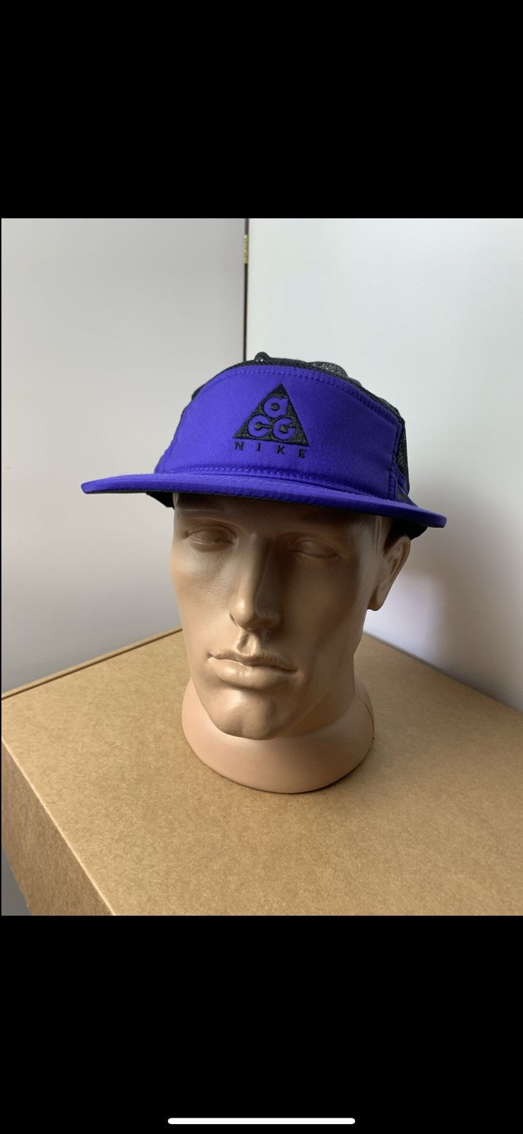 Nike Nike ACG purple cap tracker rare logo Size ONE SIZE - 2 Thumbnail