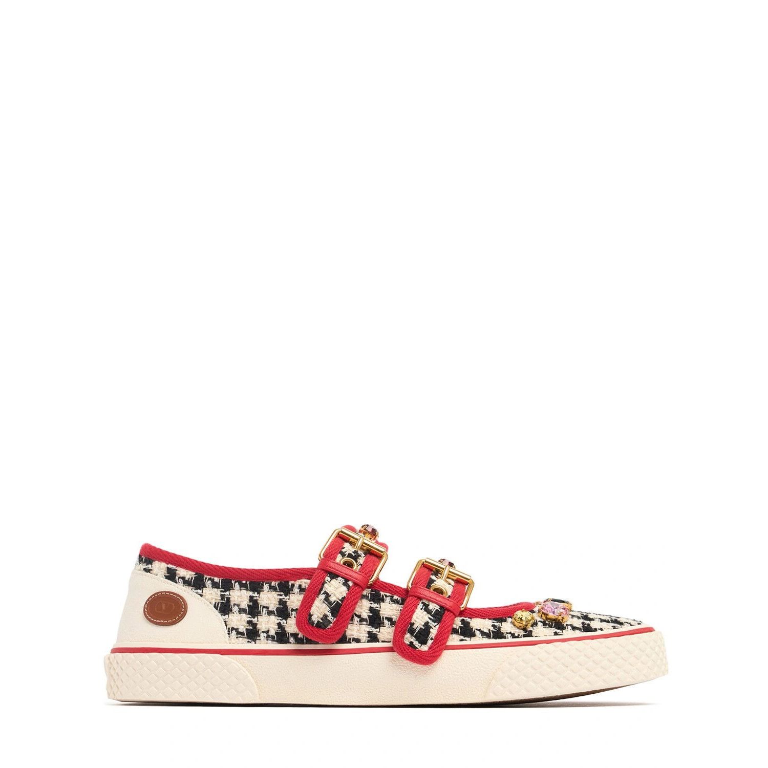 VALENTINO GARAVANI $1190 White/Red Sneakers New & Authentic