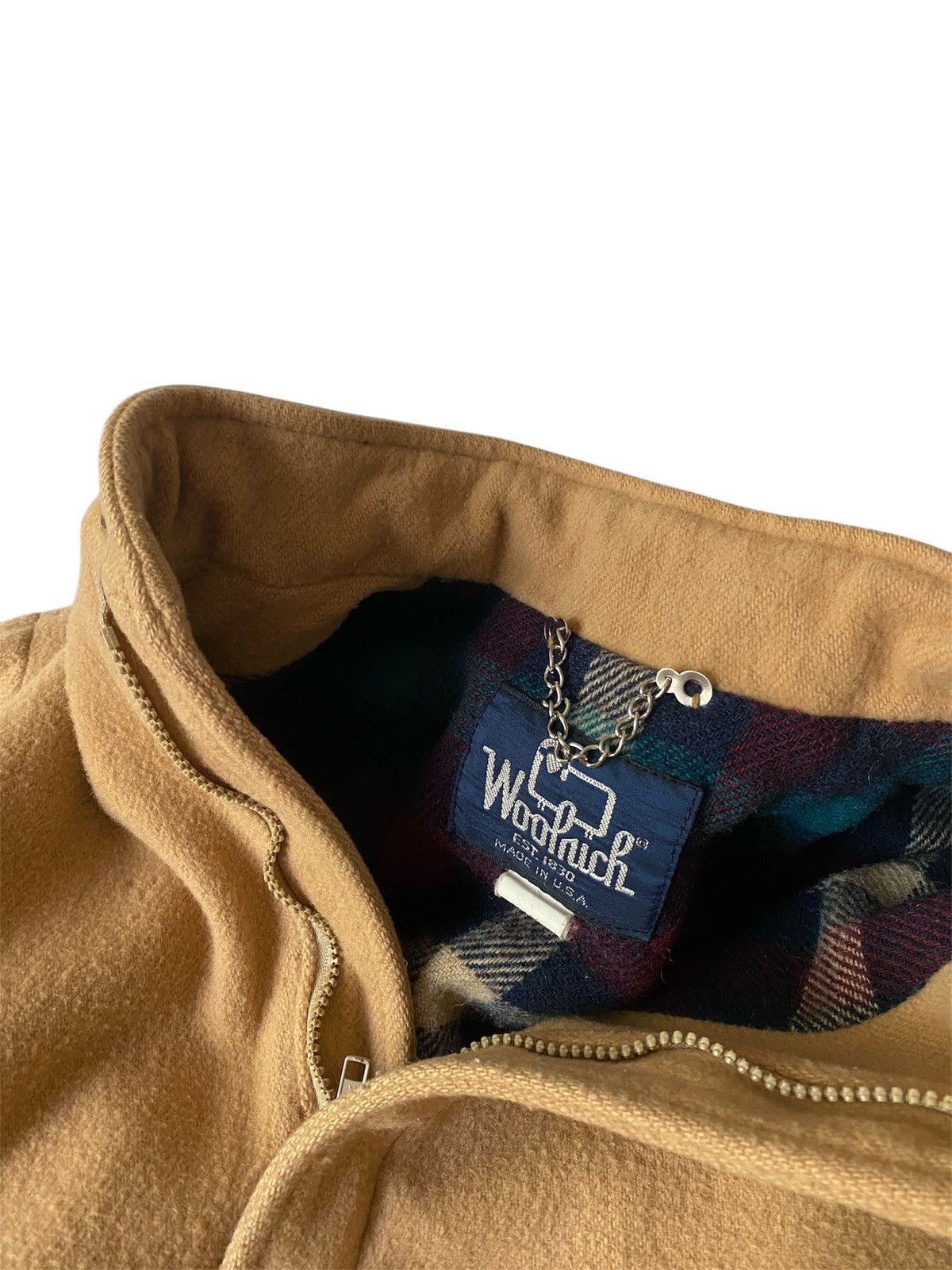 Woolrich Woolen Mills Vintage Woolrich Jacket Made In USA Tan Men’s Medium Size US M / EU 48-50 / 2 - 6 Thumbnail