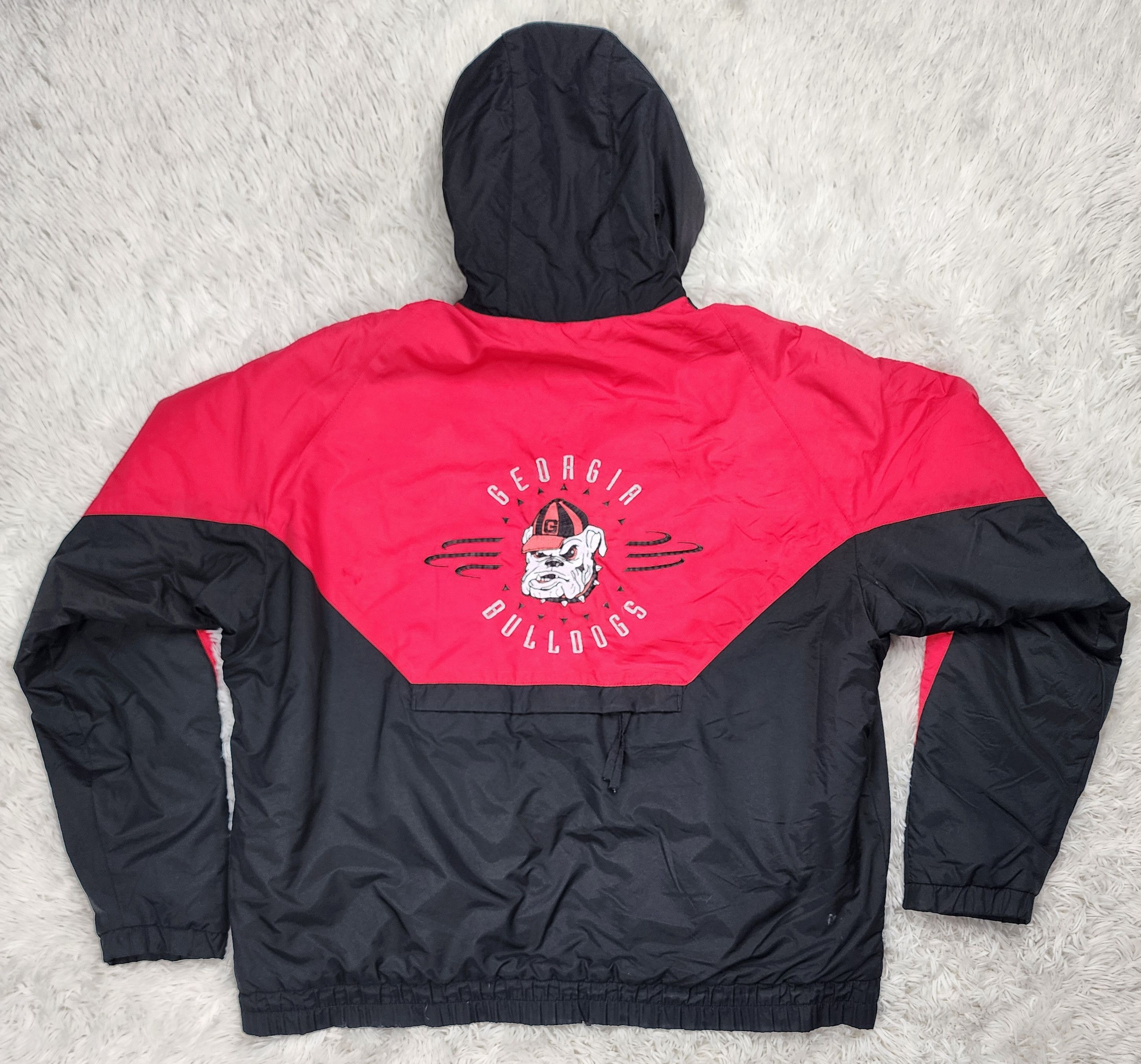 Columbia Vintage Columbia Georgia Bulldogs windbreaker jacket Size US L / EU 52-54 / 3 - 8 Thumbnail