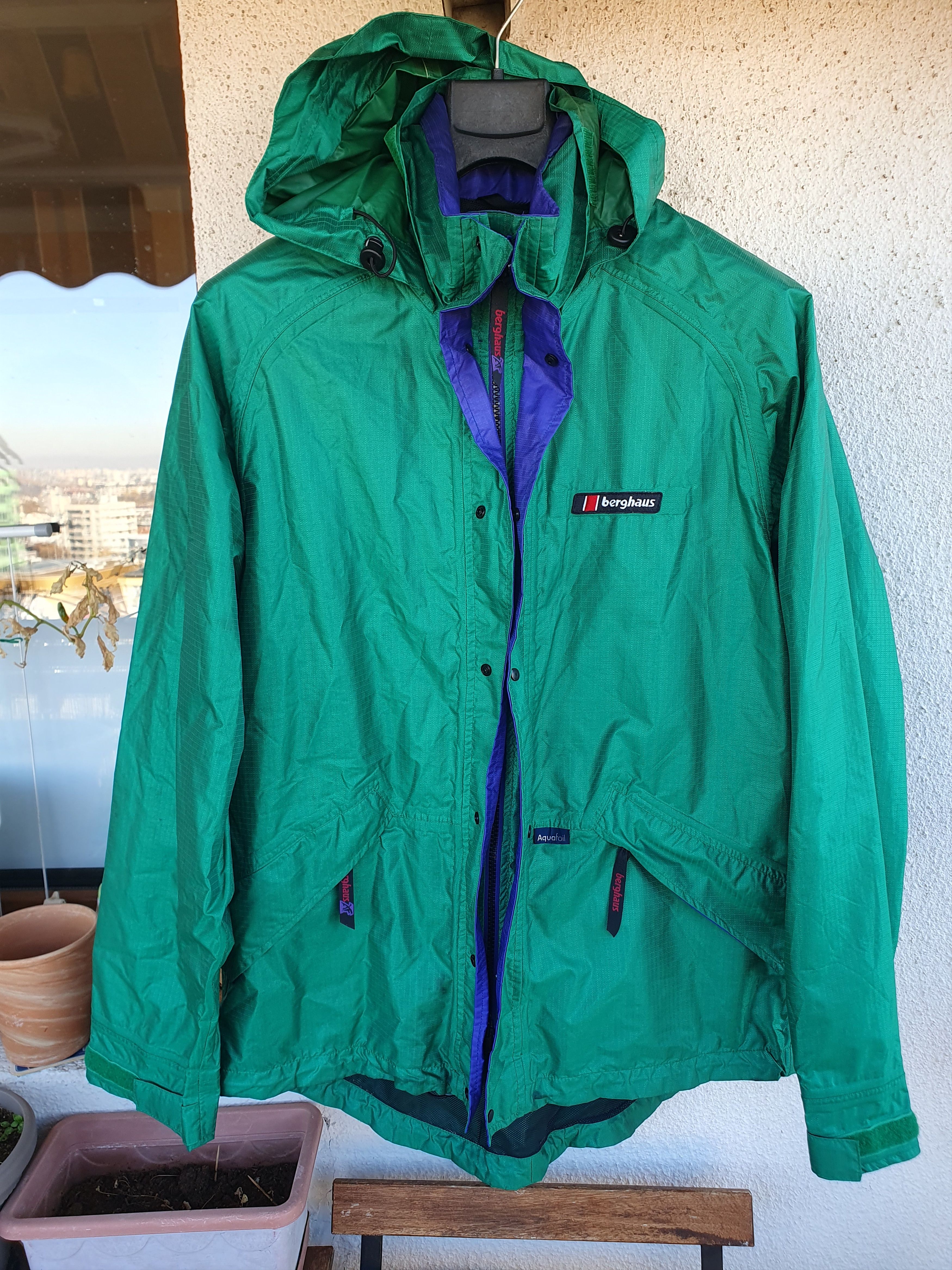 Berghaus × Vintage Berghaus XF Aquafoil Vintage Indra Jacket Hooded sz M Size US M / EU 48-50 / 2 - 1 Thumbnail