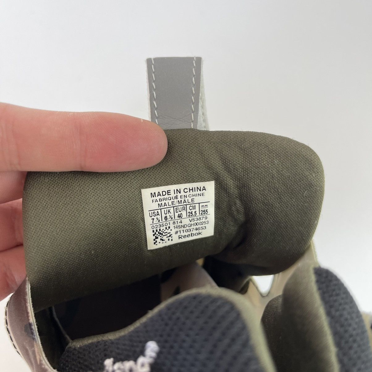 Bape × Reebok Reebok AAPE X Pump Fury Instapump Shoes Camo Bape V53879 Size US 7.5 / EU 40-41 - 12 Thumbnail