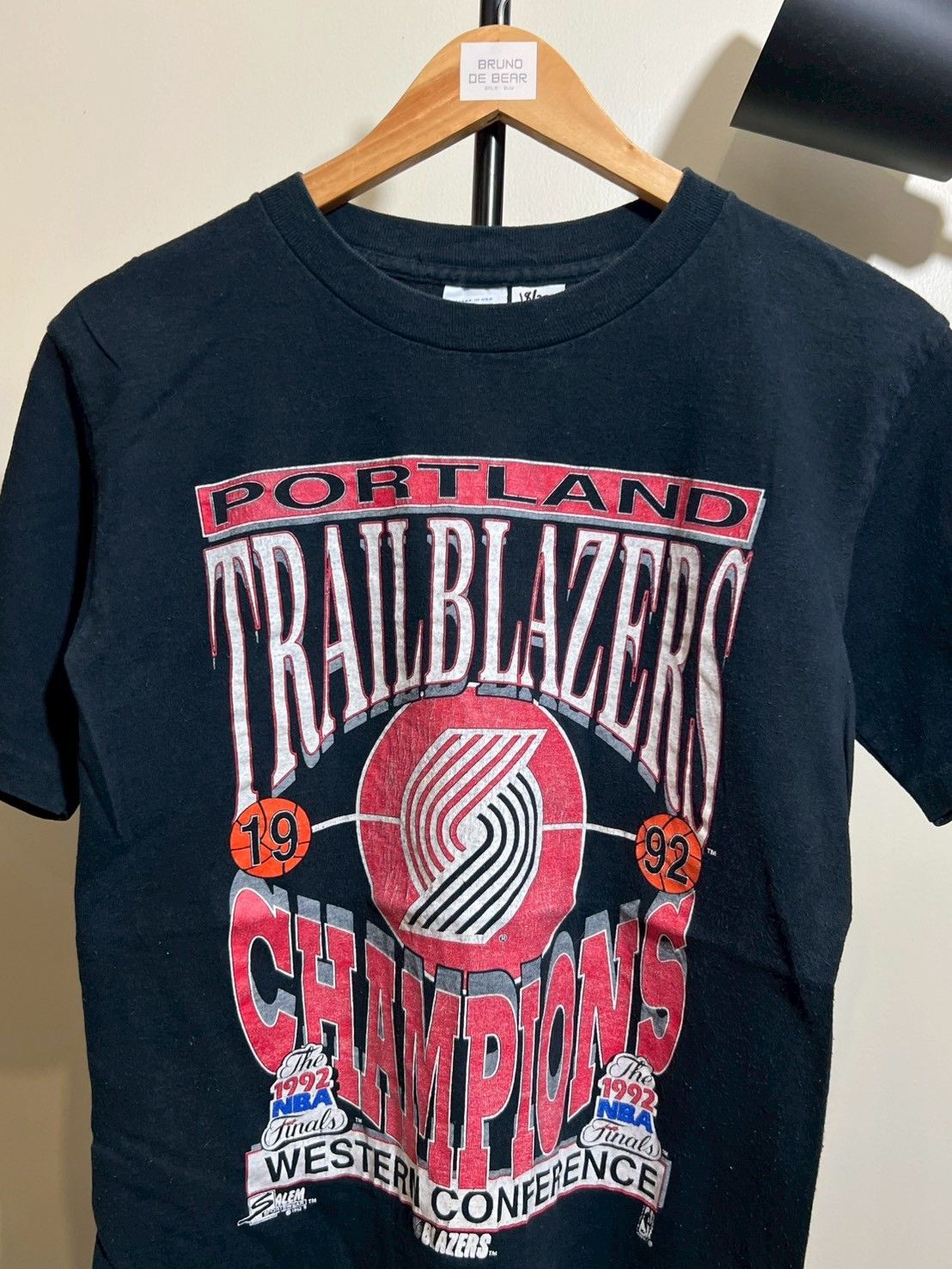 NBA × Vintage Vintage 1992's Portland Trail Blazers shirt NBA bnz02 Size US S / EU 44-46 / 1 - 2 Thumbnail