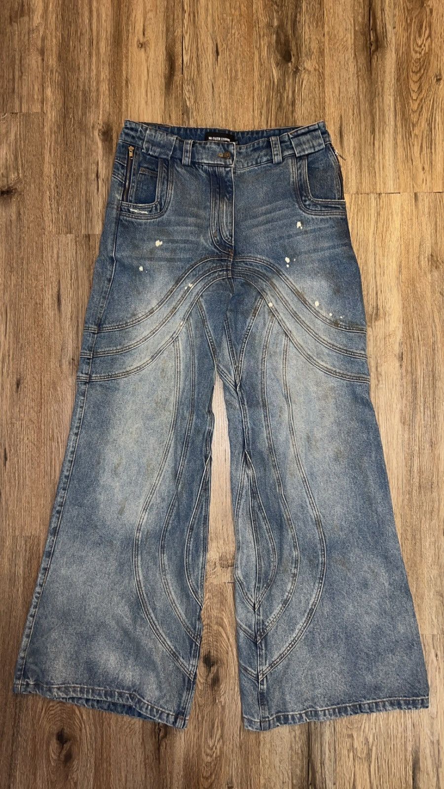 No Faith Studios No/Faith Studios Italian Ocean Loose Cut Denim