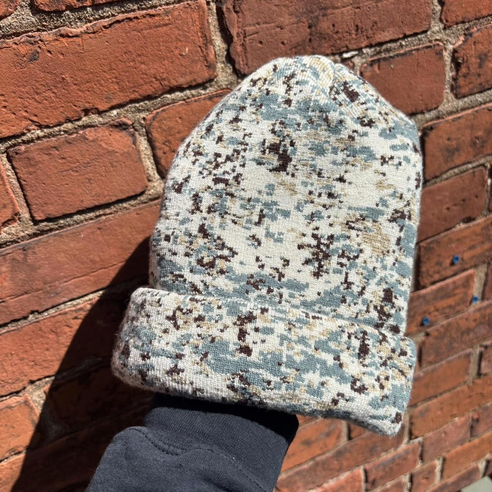 Dime dime digital camo beanie digicamo dime skateboards OS Size ONE SIZE - 2 Thumbnail
