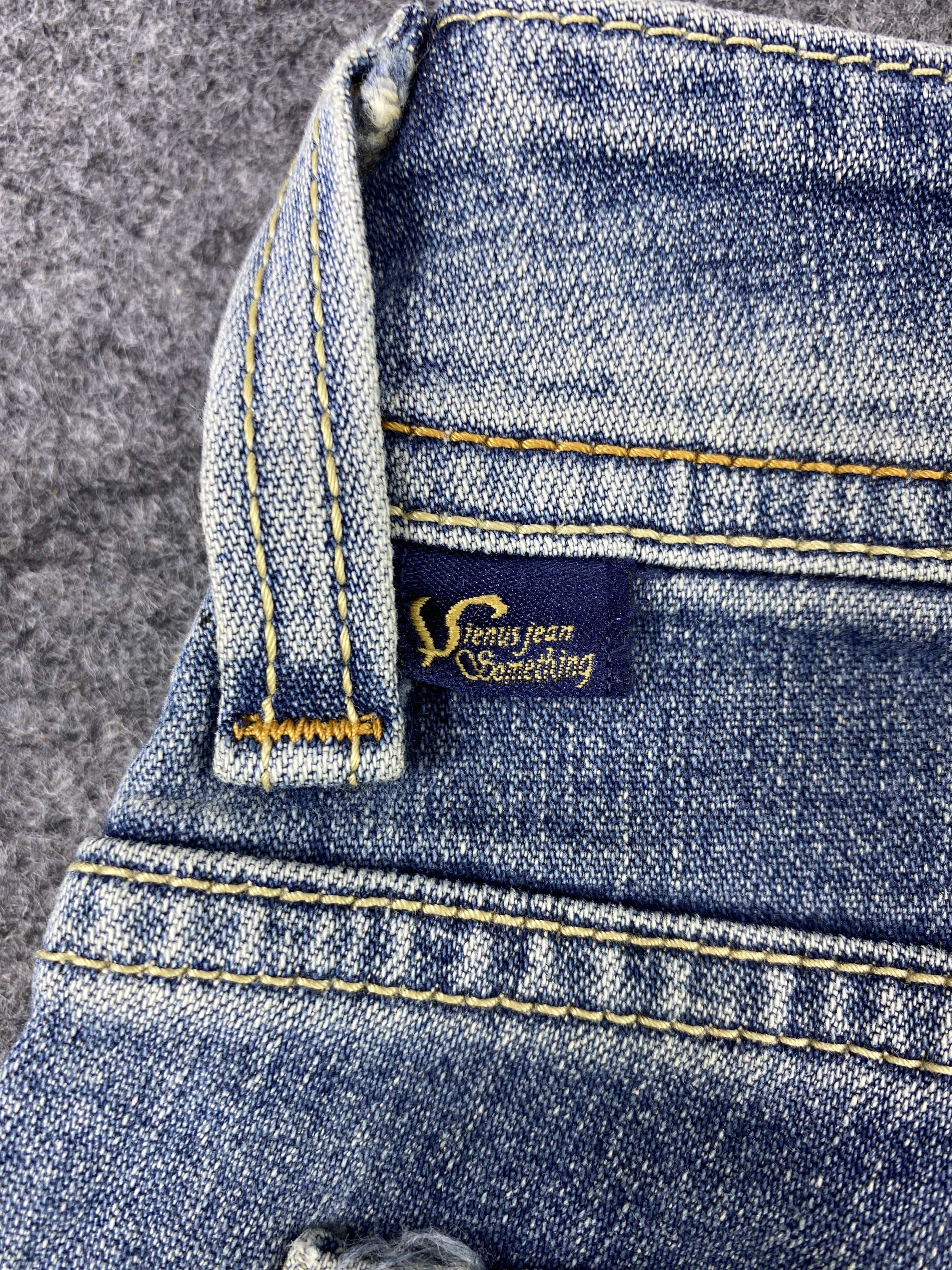 Edwin Vienus Jean by Something Edwin Flare Blue Wash Jeans - J1087 Size 28" / US 6 / IT 42 - 14 Thumbnail