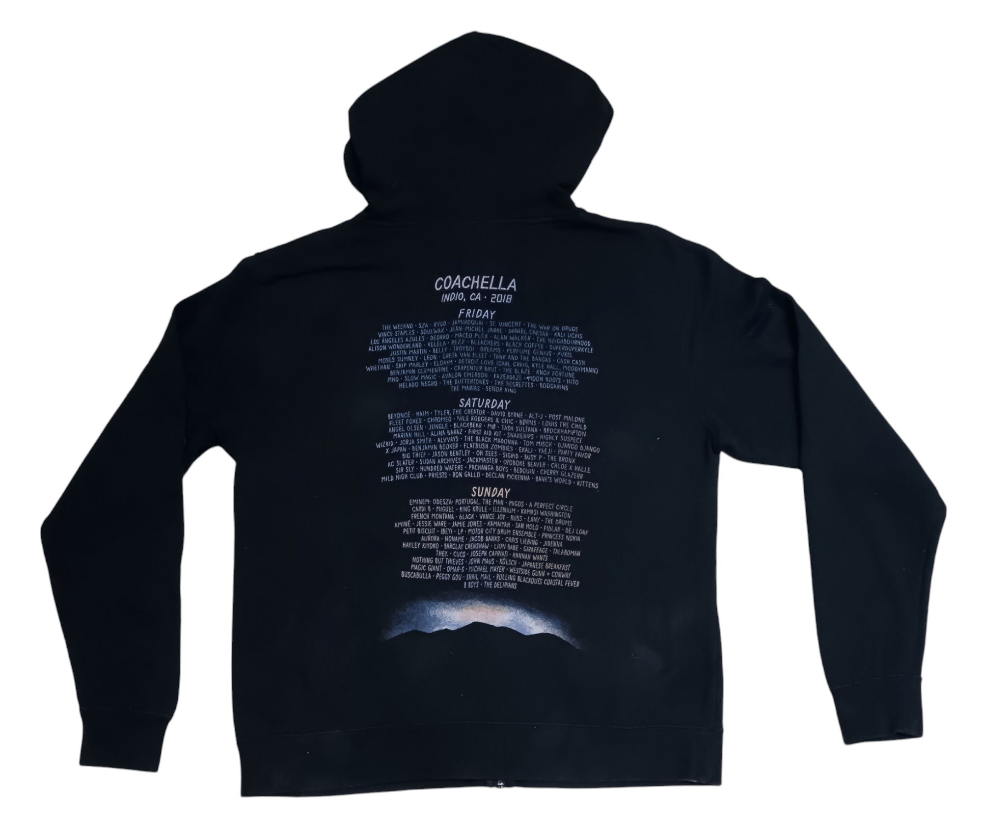 Band Tees COACHELLA MUSIC FESTIVAL 2018HOODIE Size US M / EU 48-50 / 2 - 3 Thumbnail