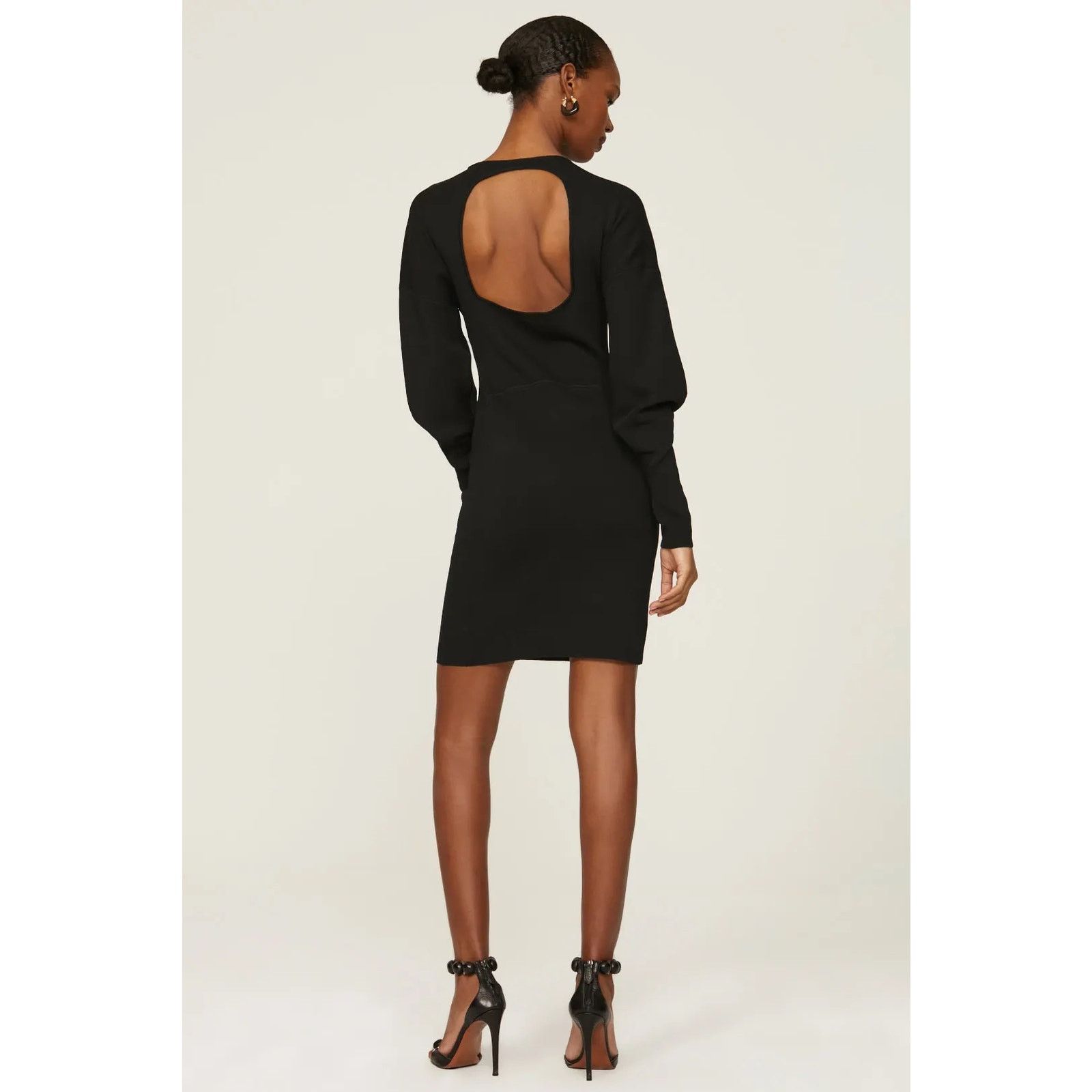 Other RTR Esteban Cortázar Sz XL Black Sweater Knit Mini Dress Size XL / US 12-14 / IT 48-50 - 2 Thumbnail