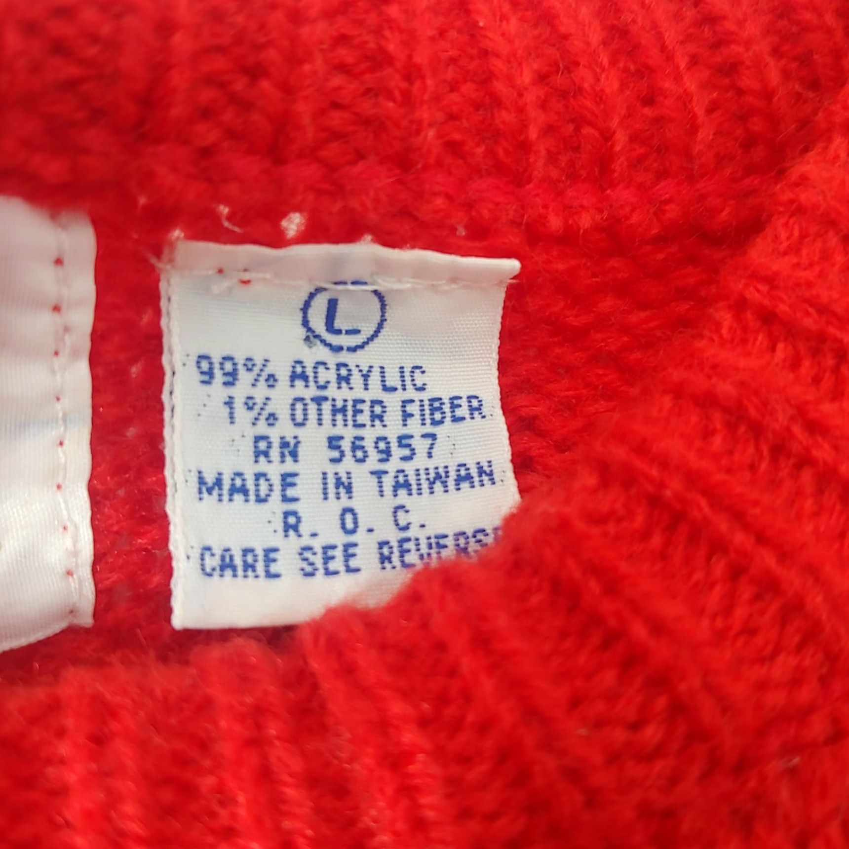 Etro VINTAGE JR Bentley Sweater Women Pullover Crew Neck Red 80s Abstract Geometric Chenille Knit Long Sleeve Large L Regular Modern Retro Art Size L / US 10 / IT 46 - 7 Thumbnail