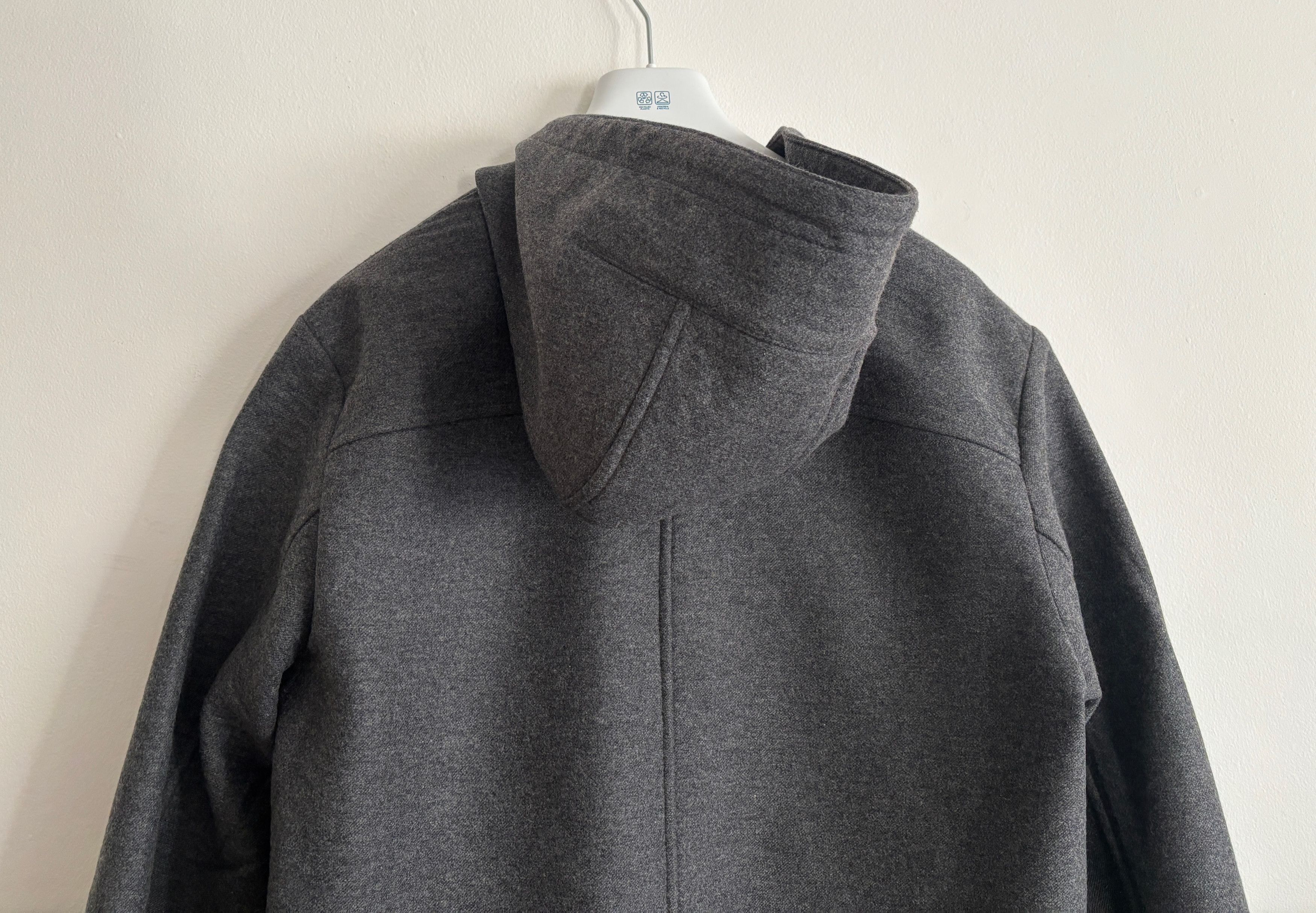 A.P.C. $635 Grey Wool Blend Hooded Mathieu Overcoat/ Parka -Medium Size US M / EU 48-50 / 2 - 11 Thumbnail