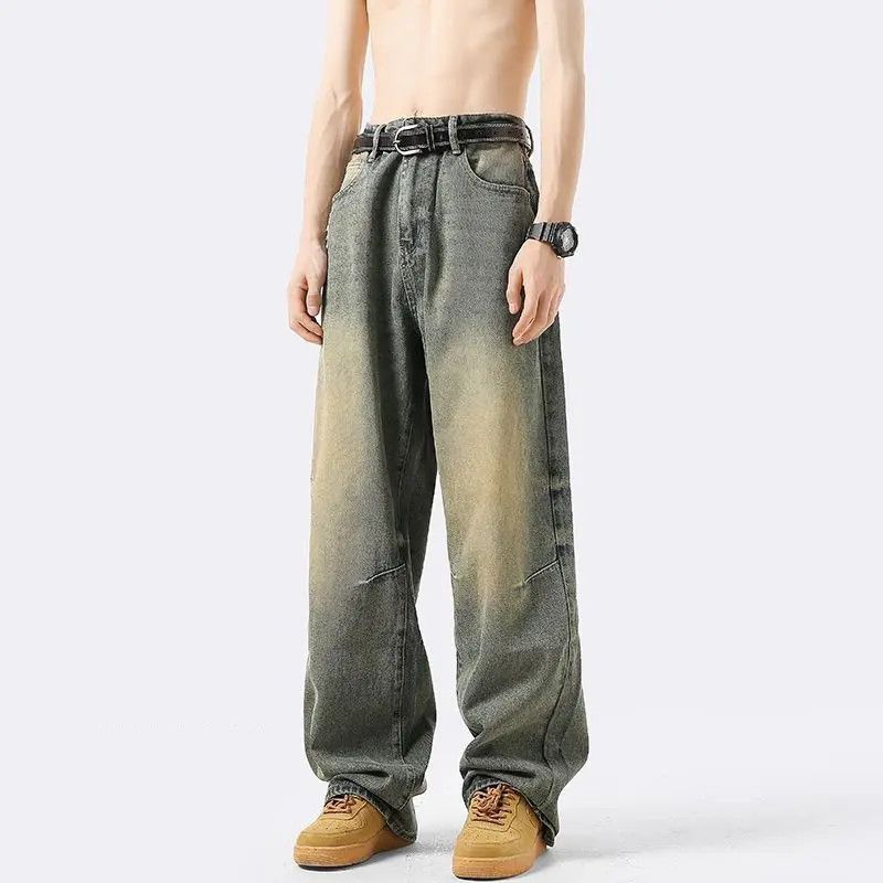 Japanese Brand × Jean Retro loose casual high street jeans Size US 32 / EU 48 - 6 Thumbnail