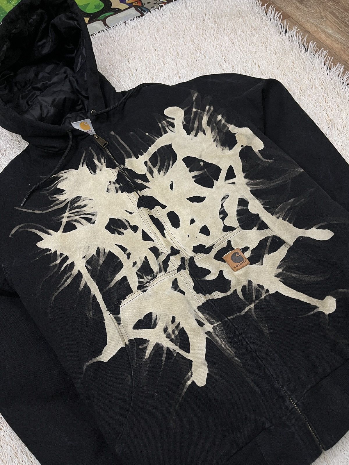 Carhartt Vintage Custom Carhartt Reworked Detroit Jacket Patchwork Size US XL / EU 56 / 4 - 6 Thumbnail