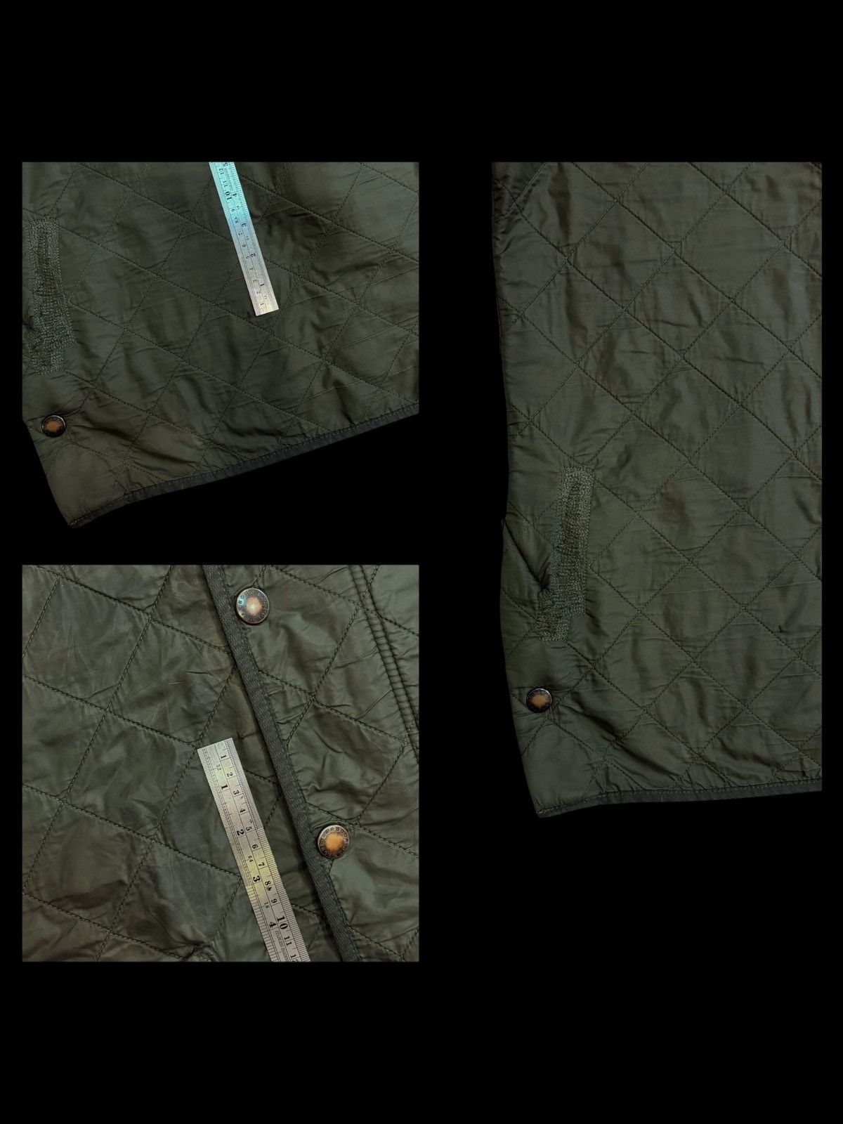 Barbour Barbour® Polar Quilt Olive Green Jacket. Made in England. Size US M / EU 48-50 / 2 - 10 Thumbnail