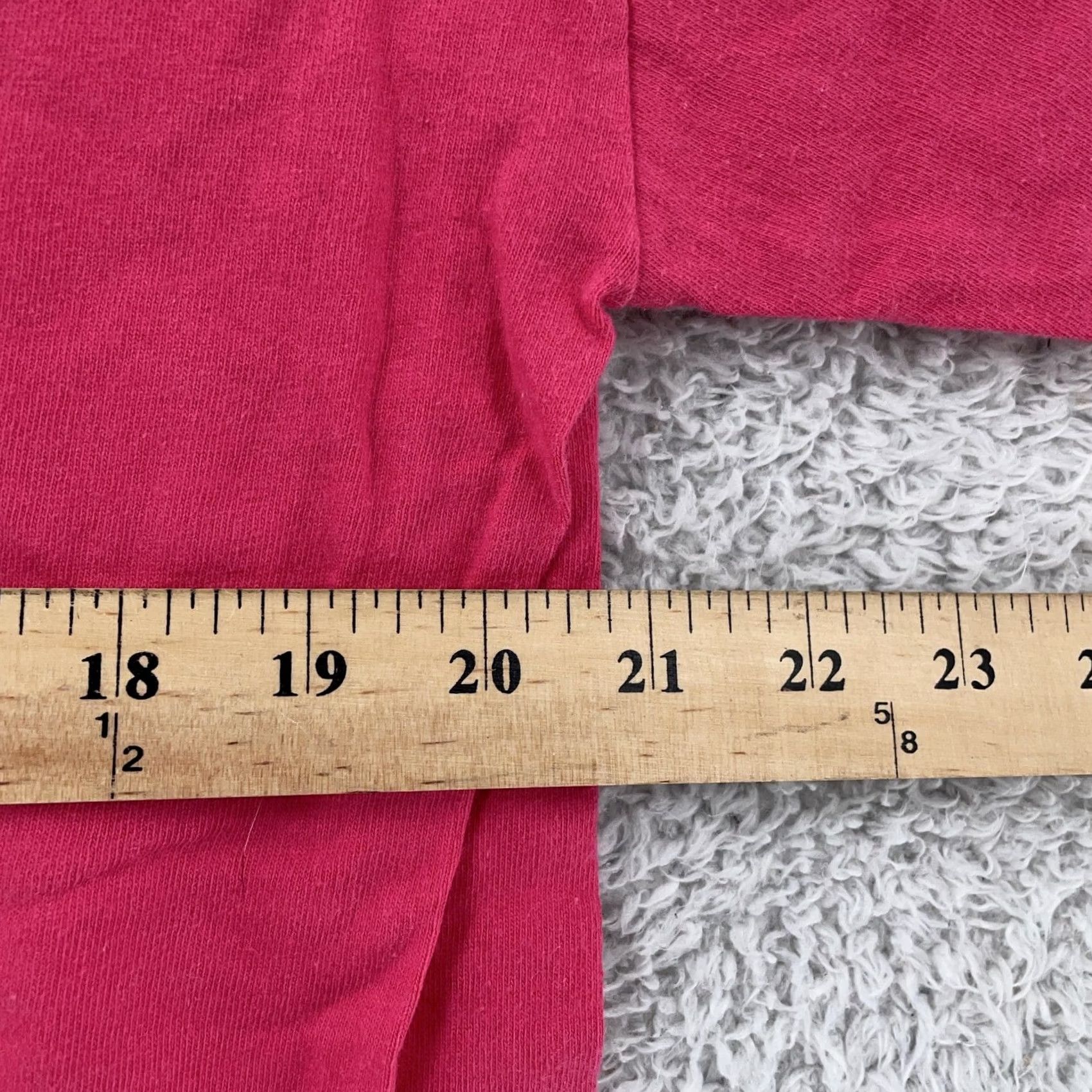 Pinko VINTAGE Belton Pink T-Shirt Mens L Short Sleeve Crew Neck Contrasting Trim 90s Style USA Size US L / EU 52-54 / 3 - 5 Thumbnail