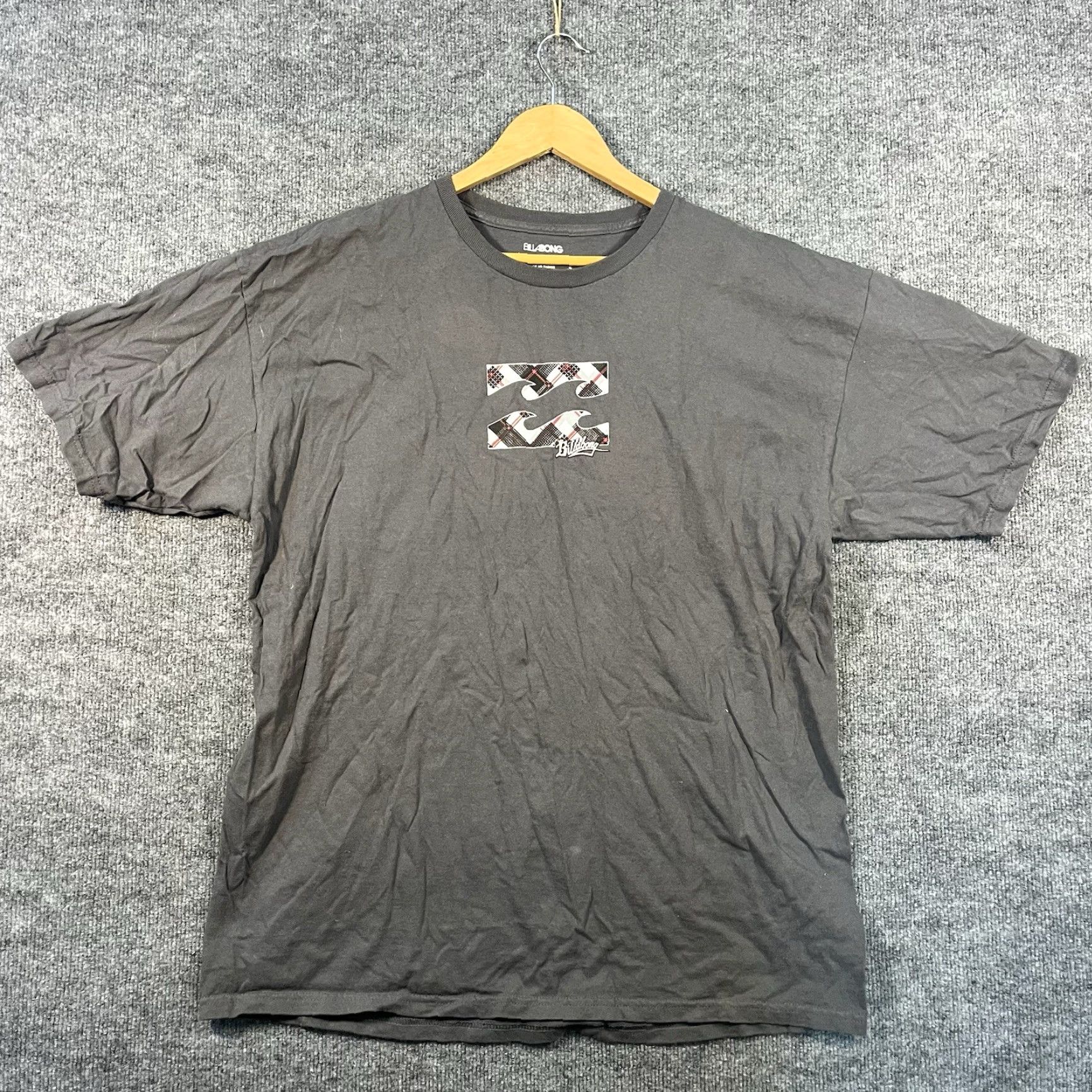 Billabong VINTAGE Billabong T Shirt Mens XL Gray Double Sided Grunge Surf Skate Beach 90s Mens Size US XL / EU 56 / 4 - 3 Thumbnail