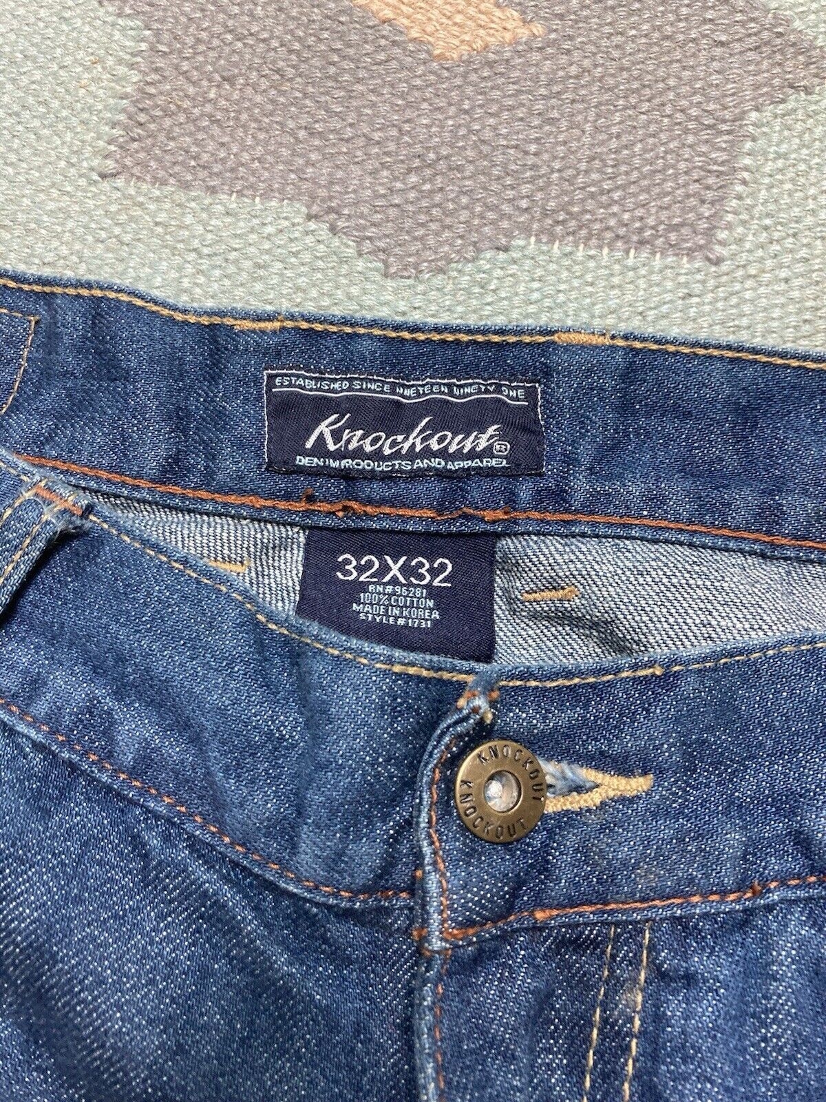 JNCO × Vintage VTG y2k baggy jeans wide skater faded southpole style 34x29 Size US 34 / EU 50 - 7 Thumbnail