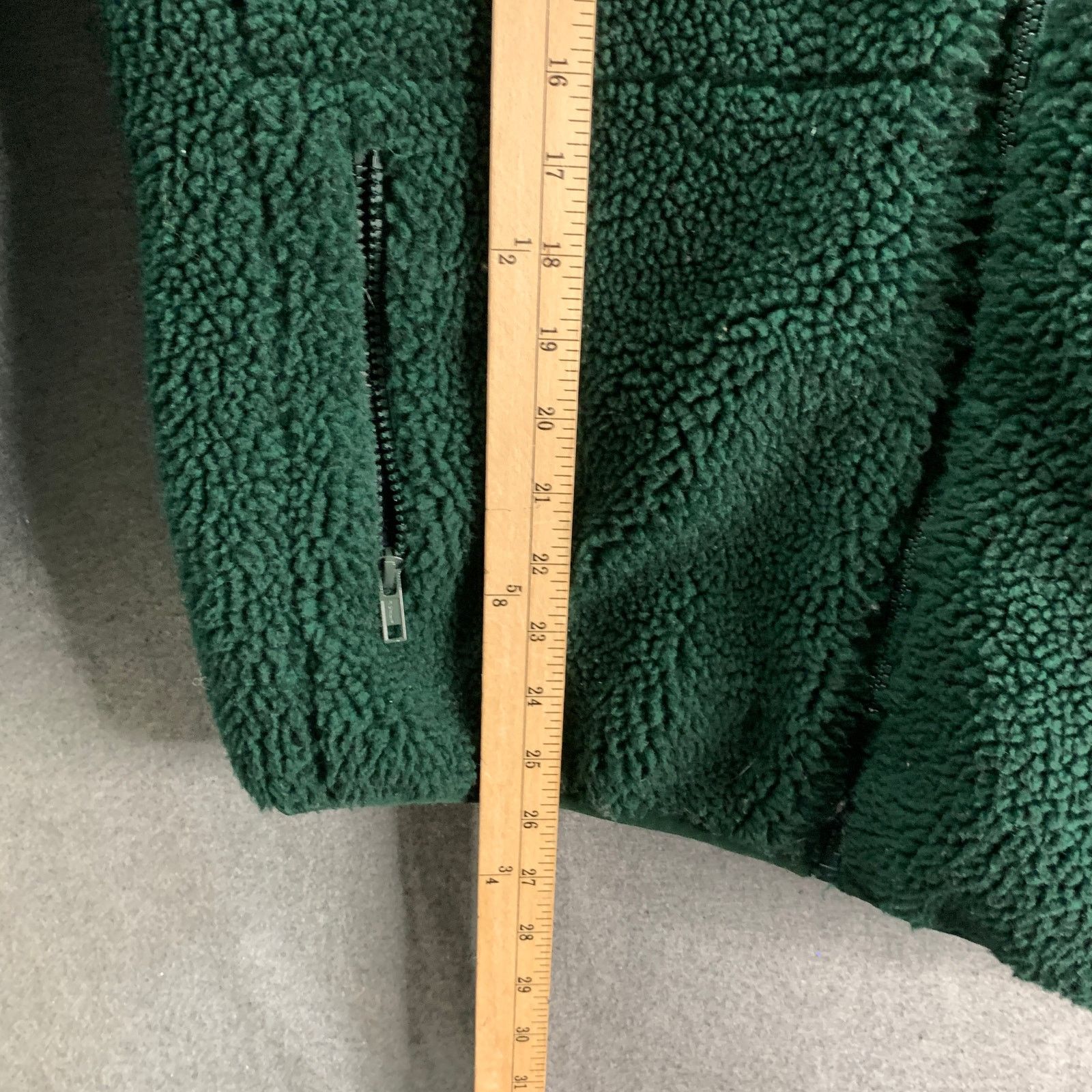 Other J.Galt Teddy Jacket Womens Medium Green Full Zip Size M / US 6-8 / IT 42-44 - 6 Thumbnail