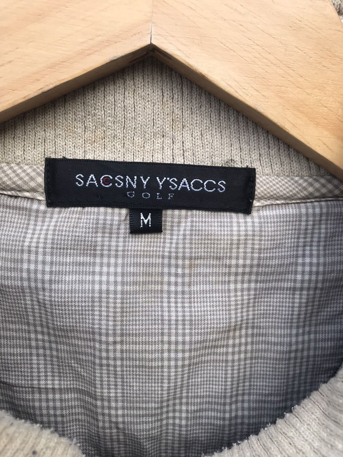 Yohji Yamamoto Yohji Yamamoto Sacsny Y’saccs Half Zipper Pullover Size S/M Size US M / EU 48-50 / 2 - 2 Thumbnail
