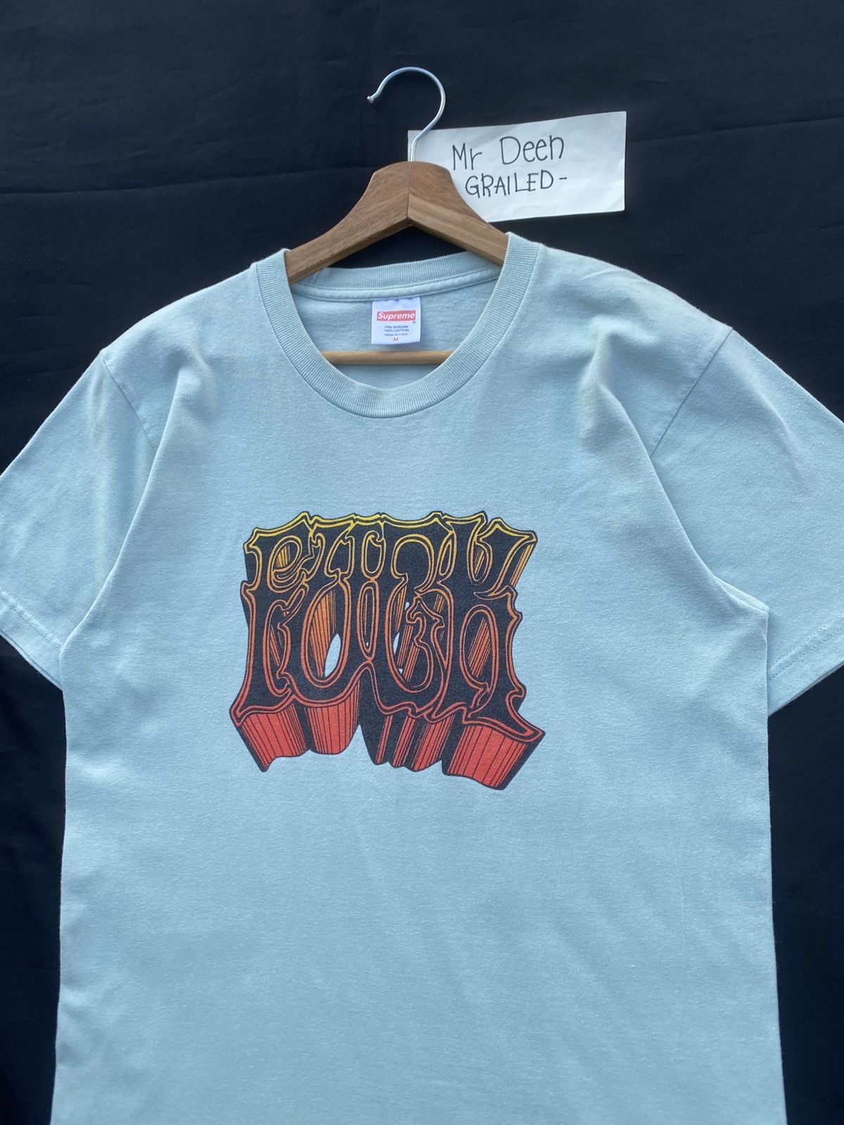 Supreme Rare Supreme Fu(k Tshirt Size US M / EU 48-50 / 2 - 8 Thumbnail