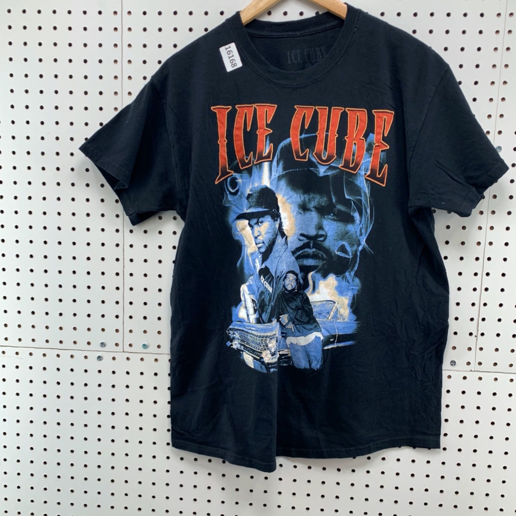 Vintage ICE CUBE Shirt Black Adult Large Short Sleeve Rap Tee Hip Hop Size US L / EU 52-54 / 3 - 3 Thumbnail