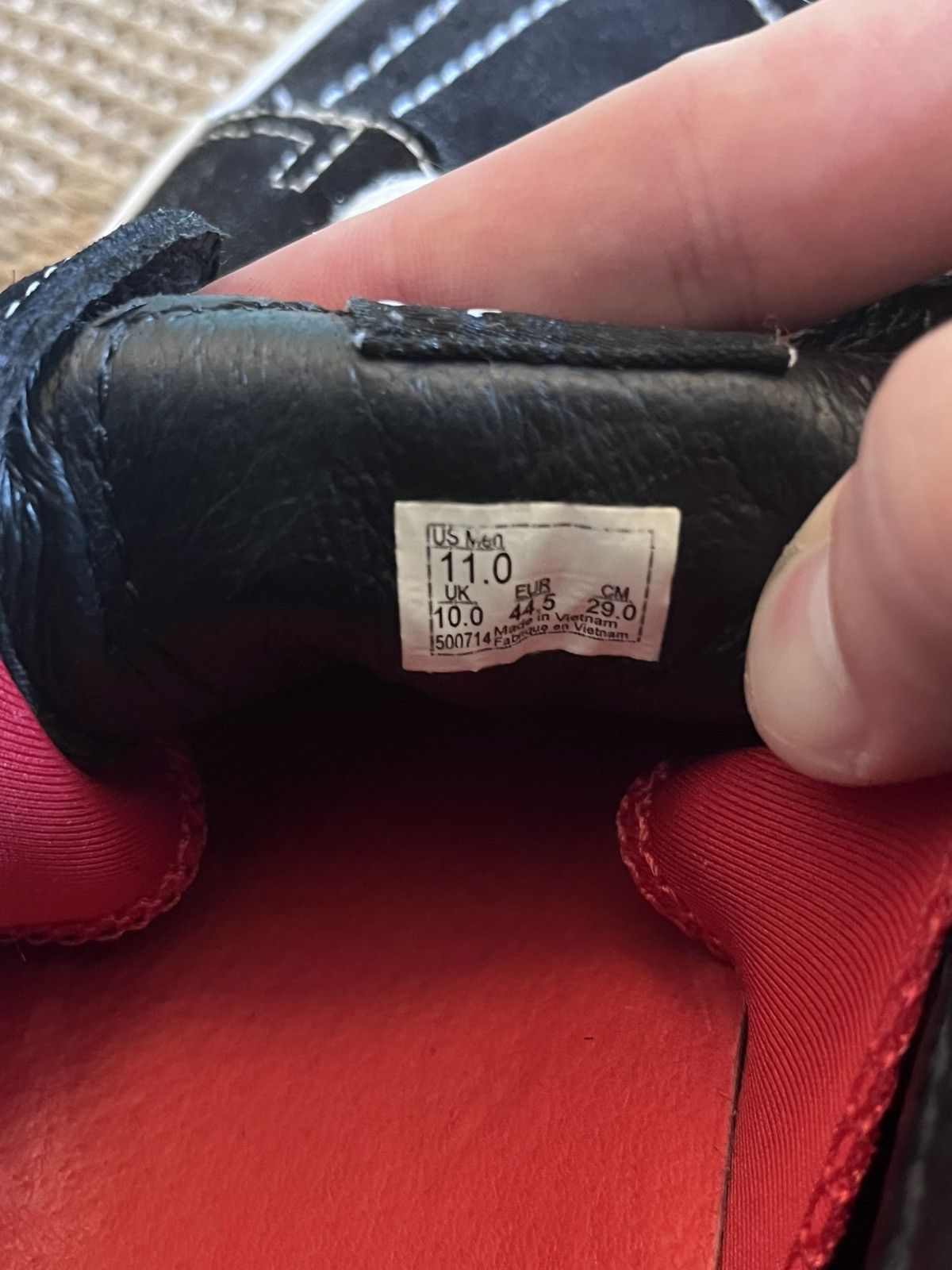 Supreme × Vans Vans X Supreme Grosso Mid Black And White Size US 10 / EU 43 - 6 Thumbnail