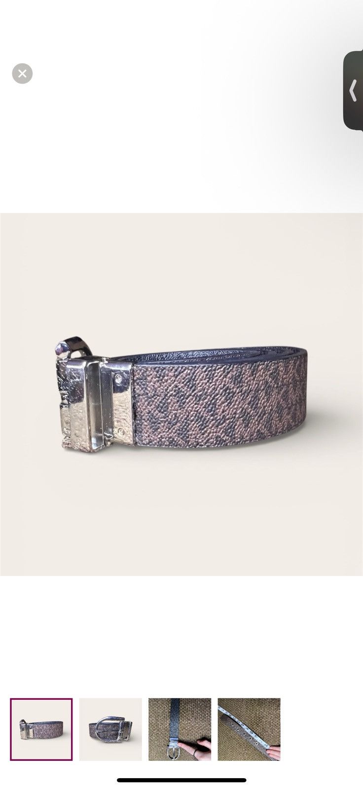 Michael Kors Michael kors reversible belt Size ONE SIZE - 1 Thumbnail