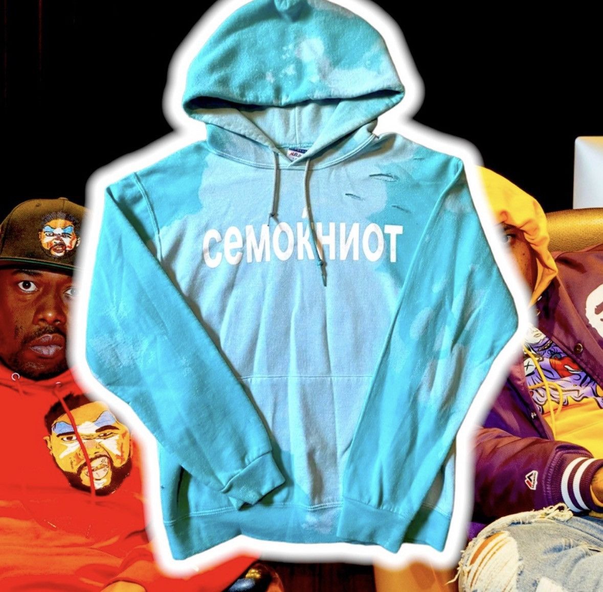 Rap Tees OG aLMiGHTY 🤲🏼 ReBiRTH ♻️ HOoDie ⚖️🦂 Size US M / EU 48-50 / 2 - 3 Thumbnail