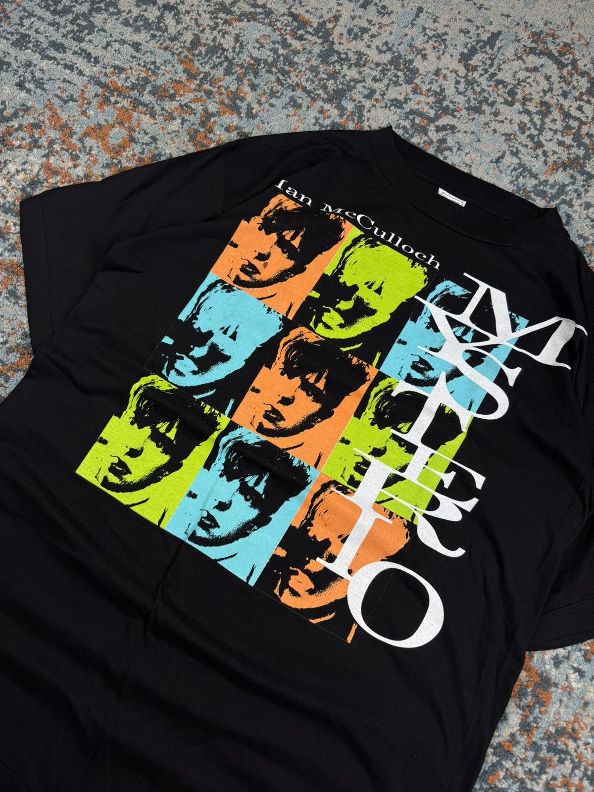 Band Tees Rare Vintage 1992 Ian McCulloh Mysterio graphic band tee Size US XL / EU 56 / 4 - 5 Thumbnail