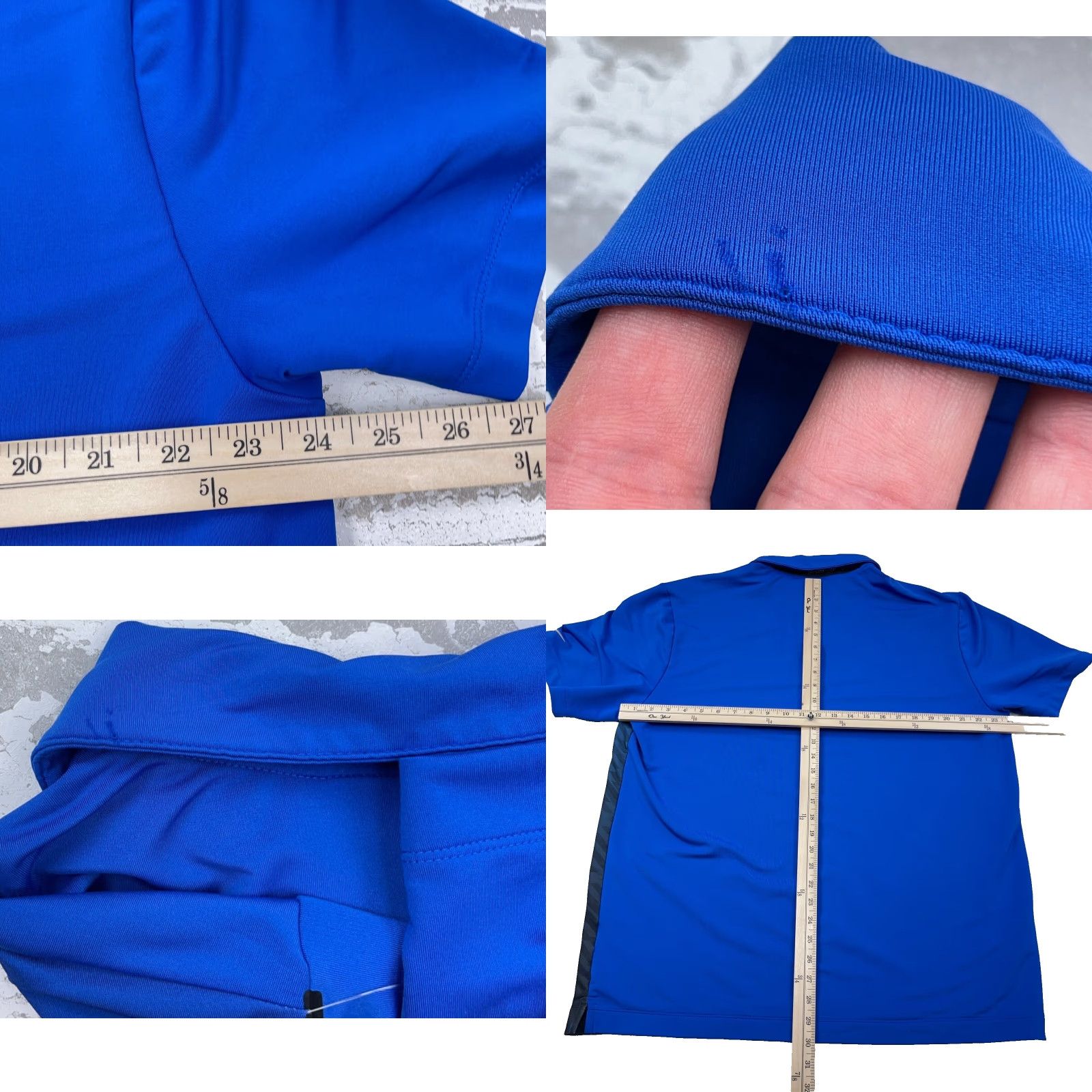 Nike Nike Golf Polo Shirt Men Blue Black Dri Fit Tour Performance Geometric Tennis Polo Shirt Nike Dri-Fit Modern Fit Logo Size US XL / EU 56 / 4 - 8 Thumbnail