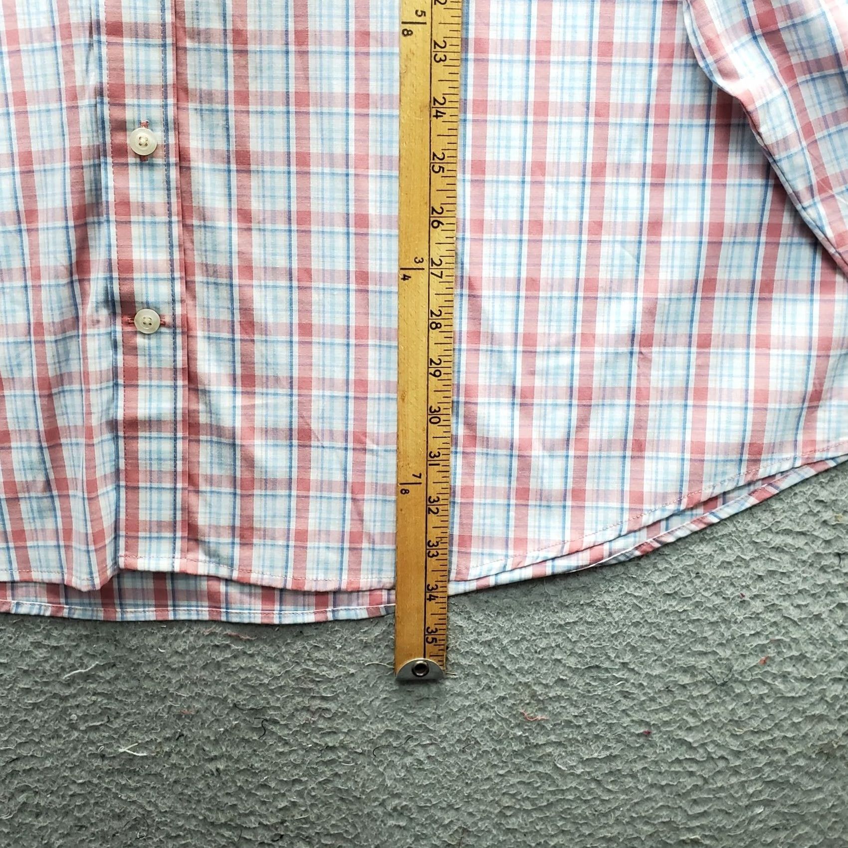 Izod IZOD Mens Shirt 3XLT Multi Plaid Comfort Performance All-Over Stretch Button Down Size US XXL / EU 58 / 5 - 3 Thumbnail